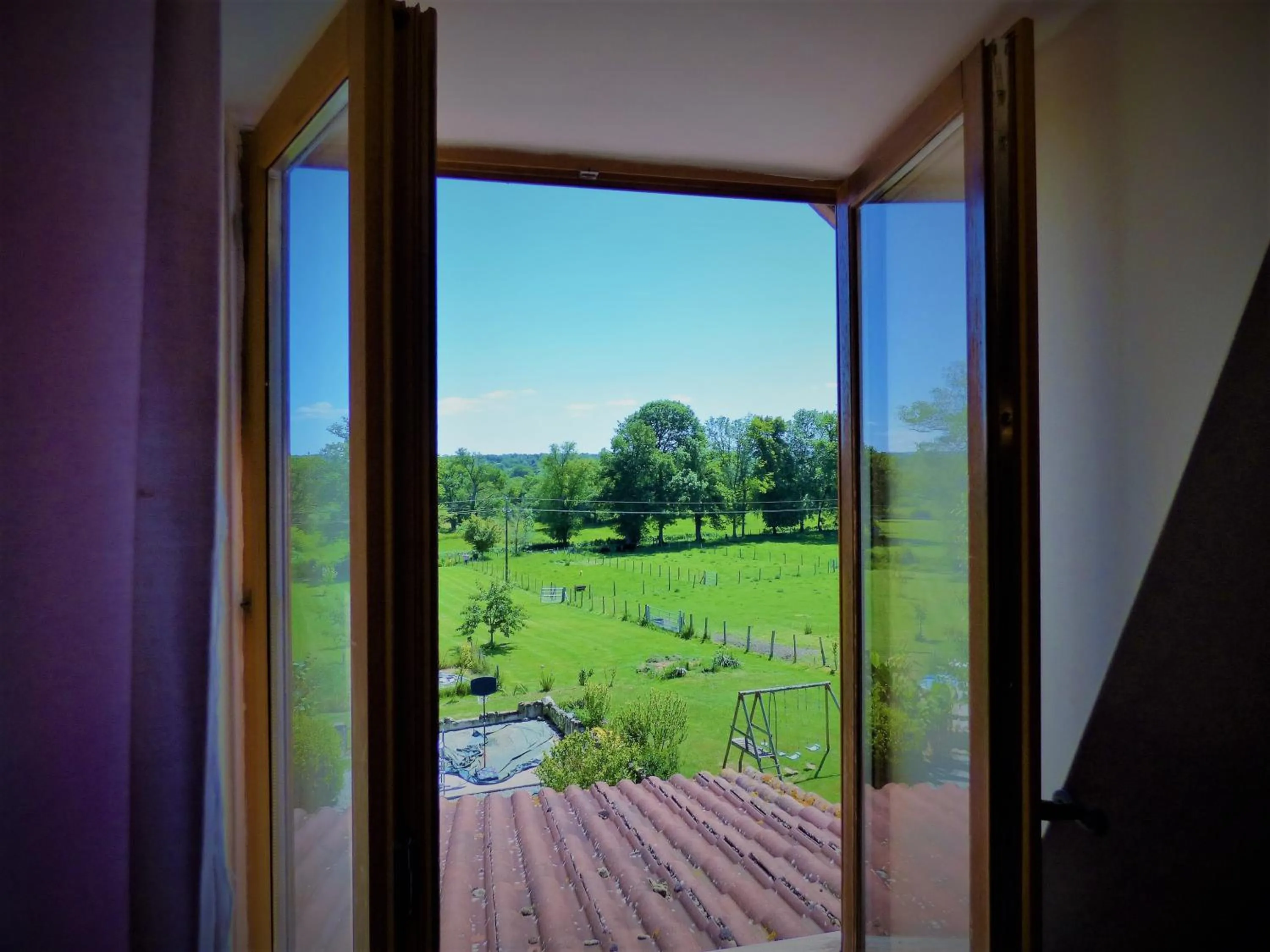 Garden view in L'Ancien Presbytère Chambres D'hote ou Gite