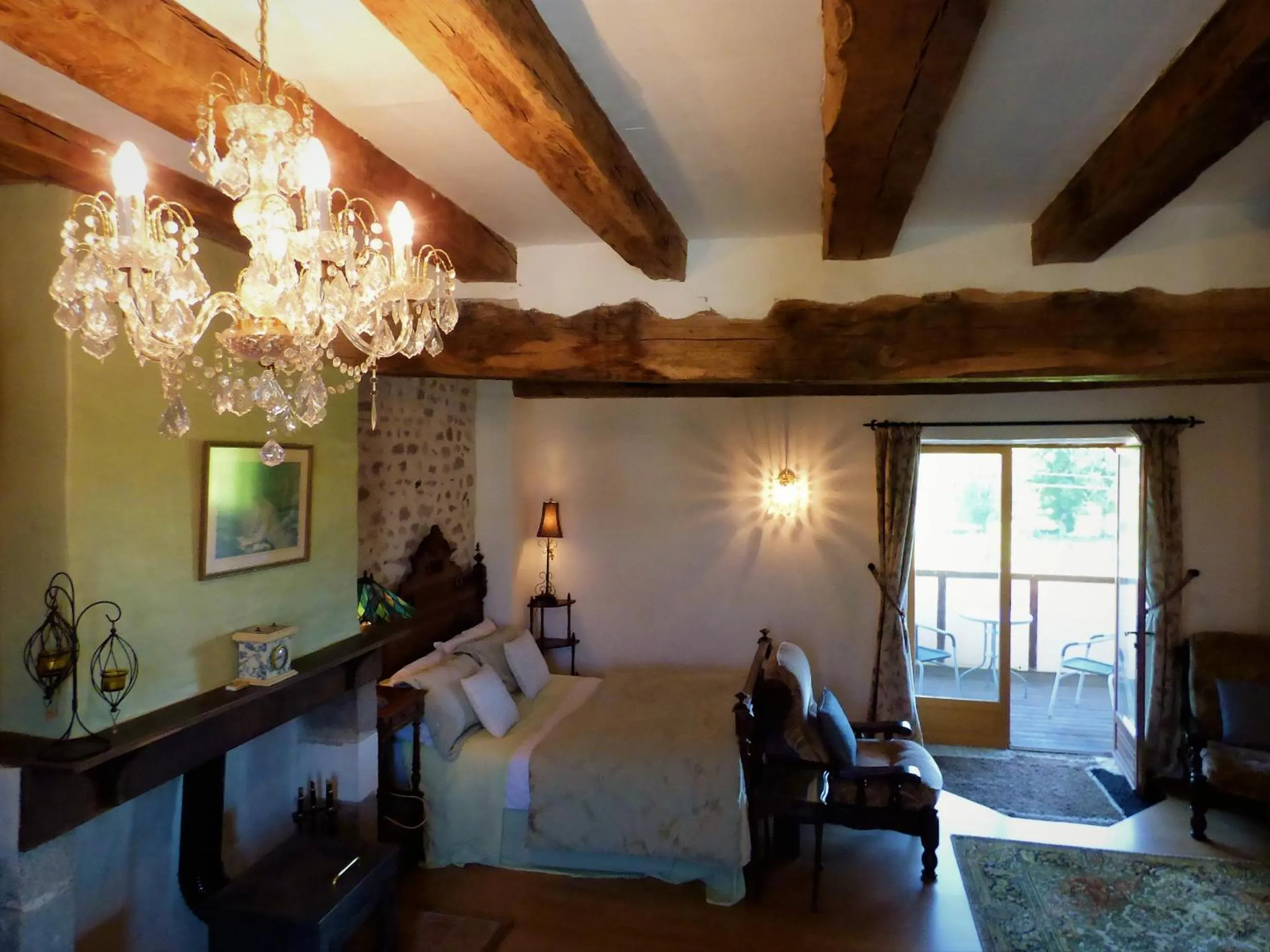 Bed in L'Ancien Presbytère Chambres D'hote ou Gite