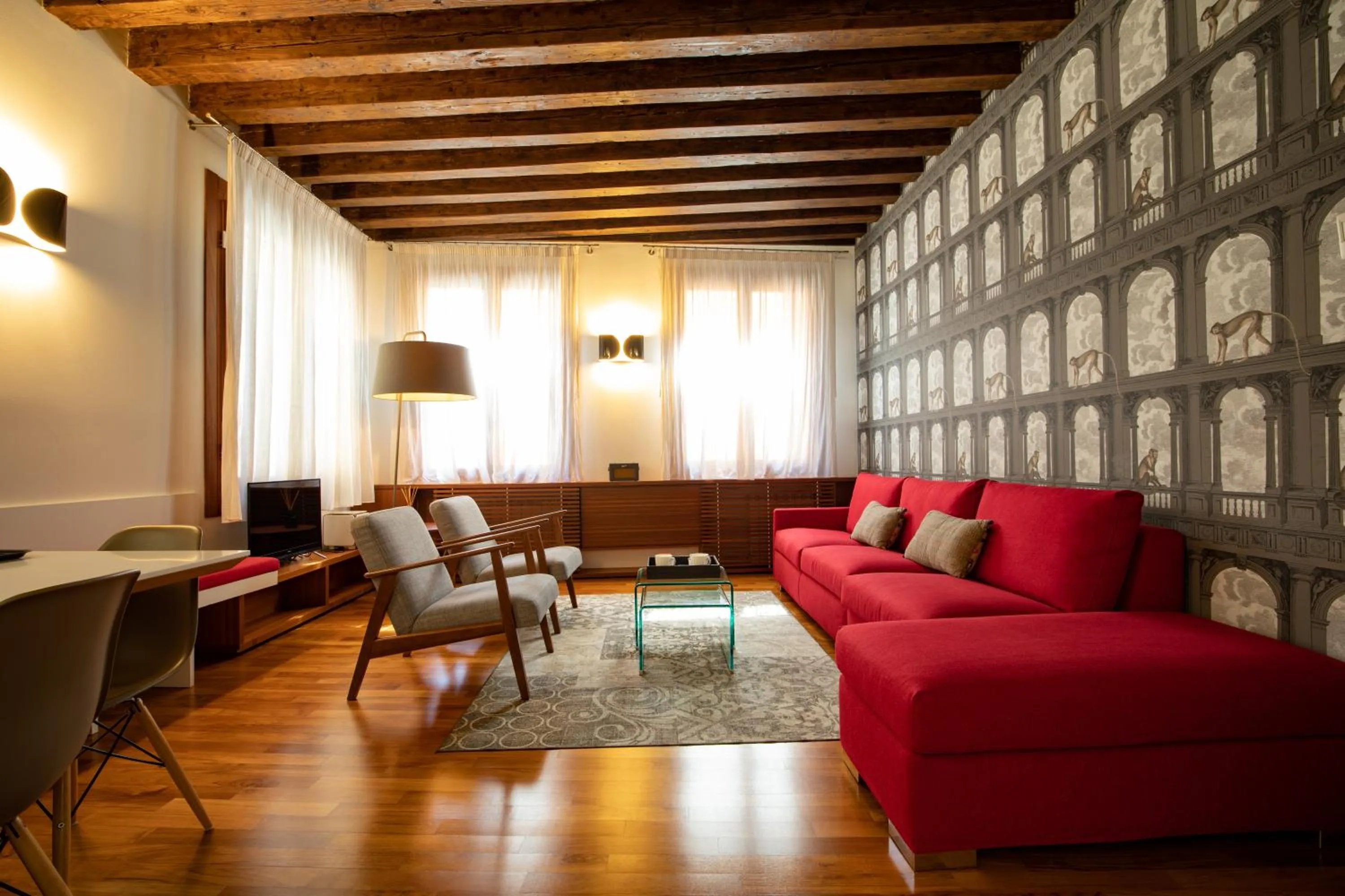 Living room in Ca' della Scimmia - Rialto - Venice