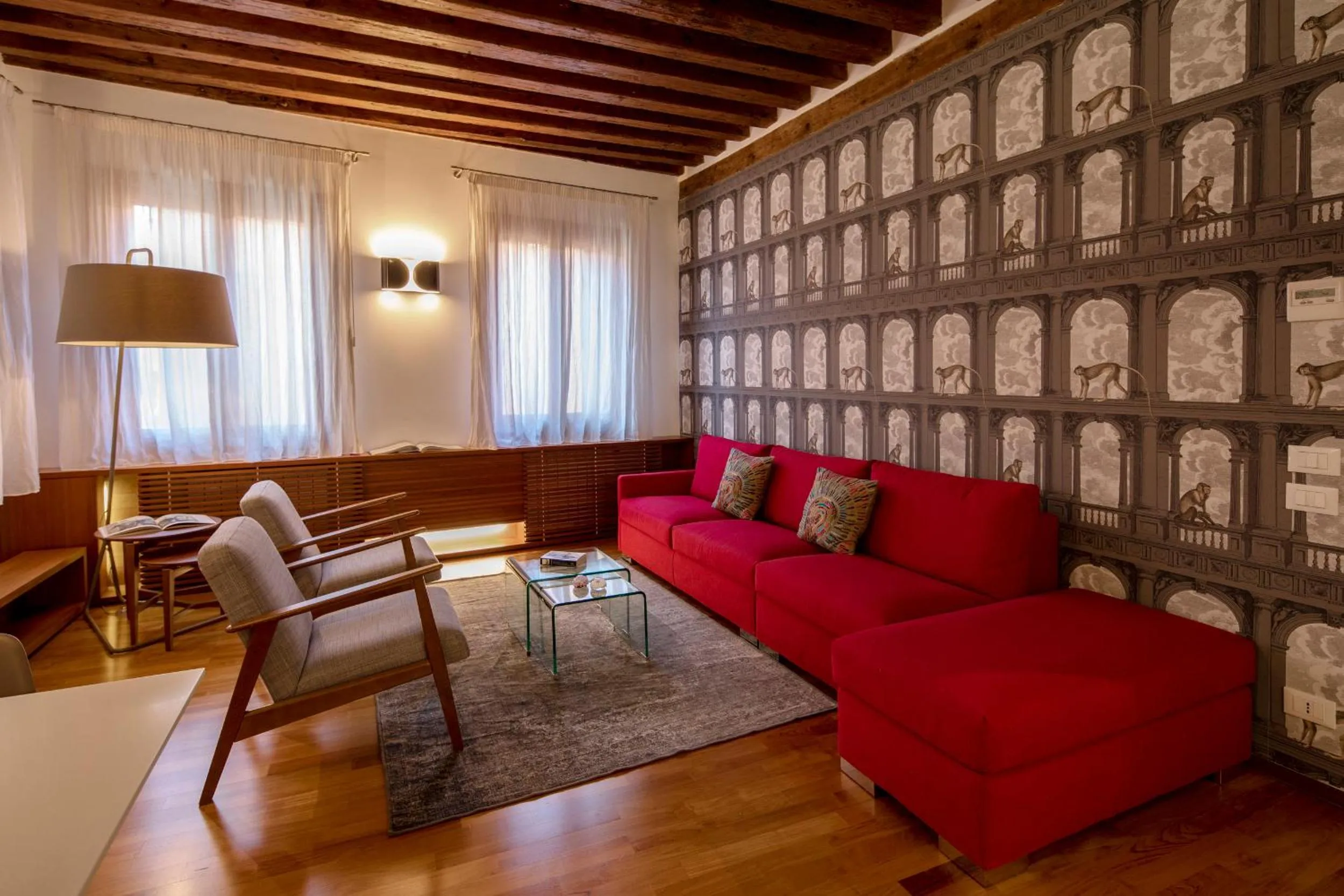 Living room in Ca' della Scimmia - Rialto - Venice