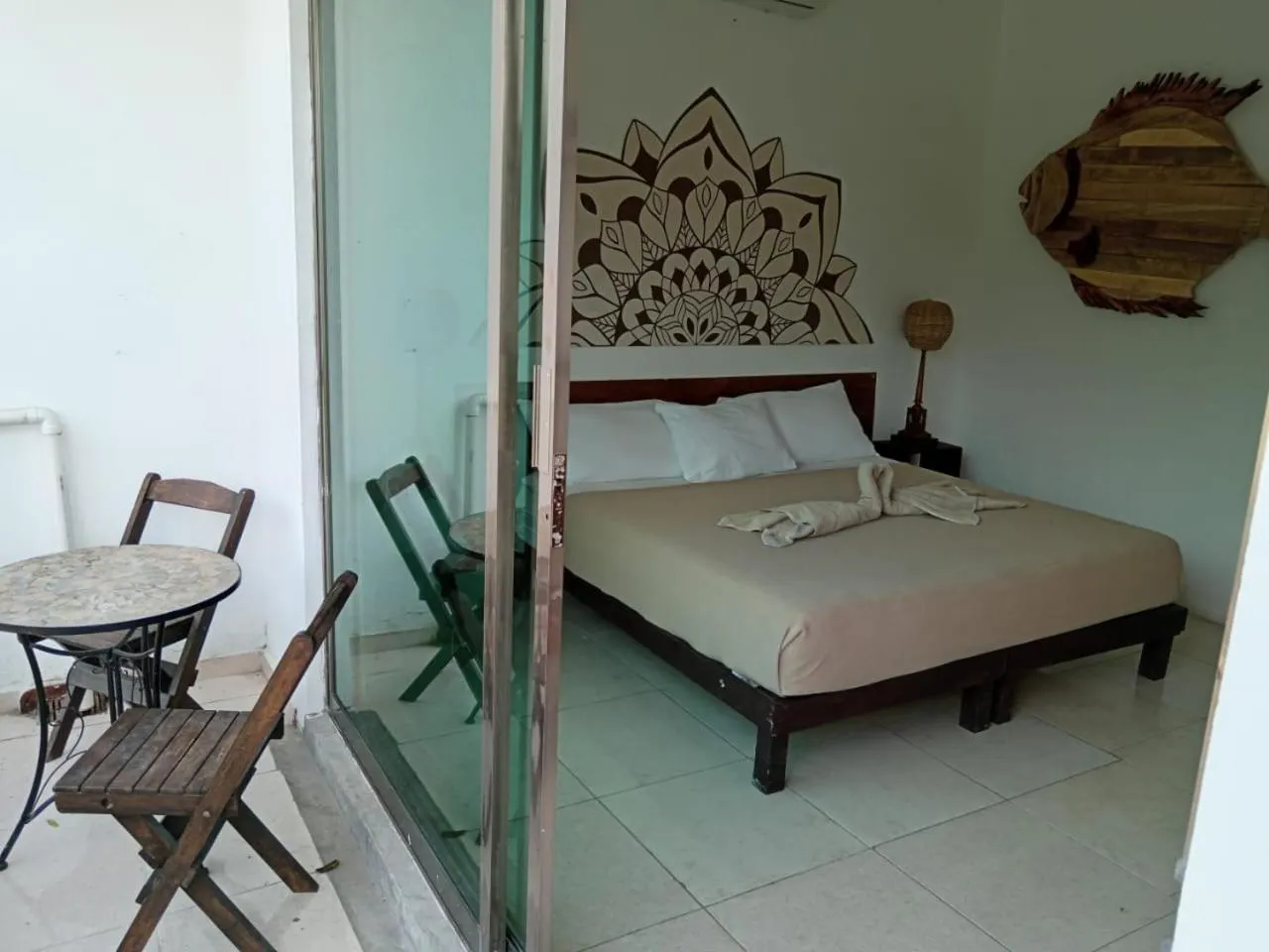 Bed in Casa KOPAL Tulum