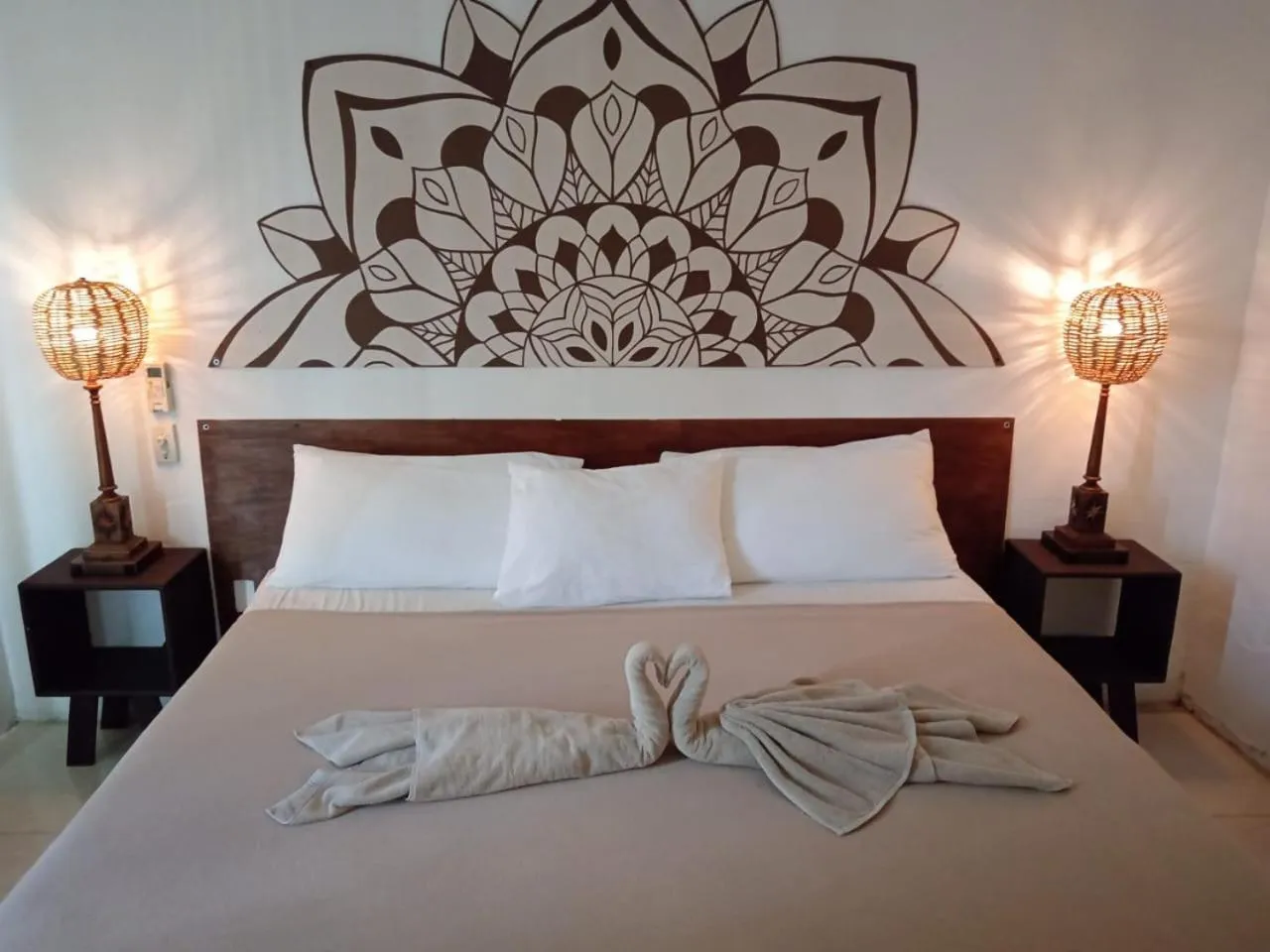 Bed in Casa KOPAL Tulum