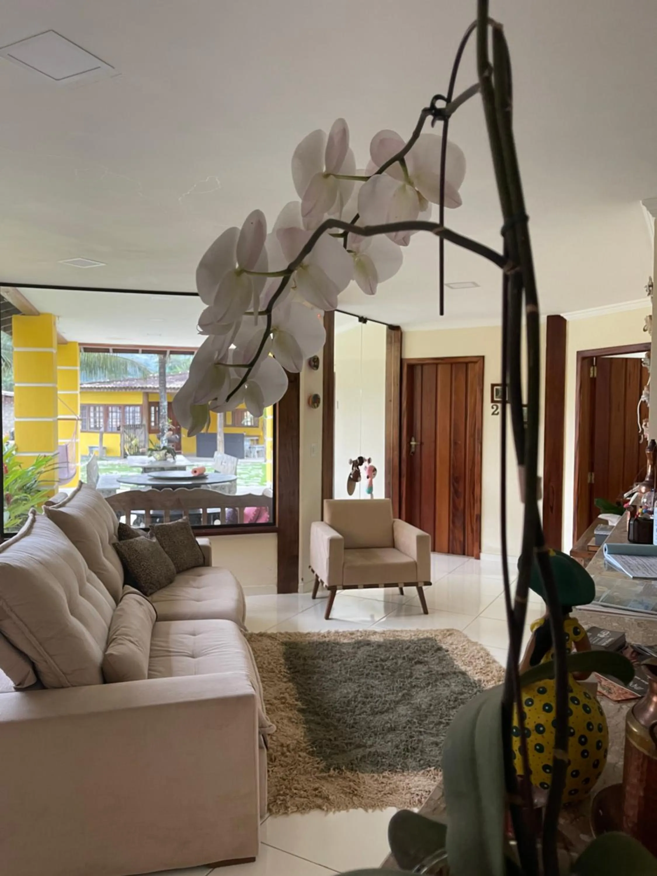 Living room in Pousada da Chica