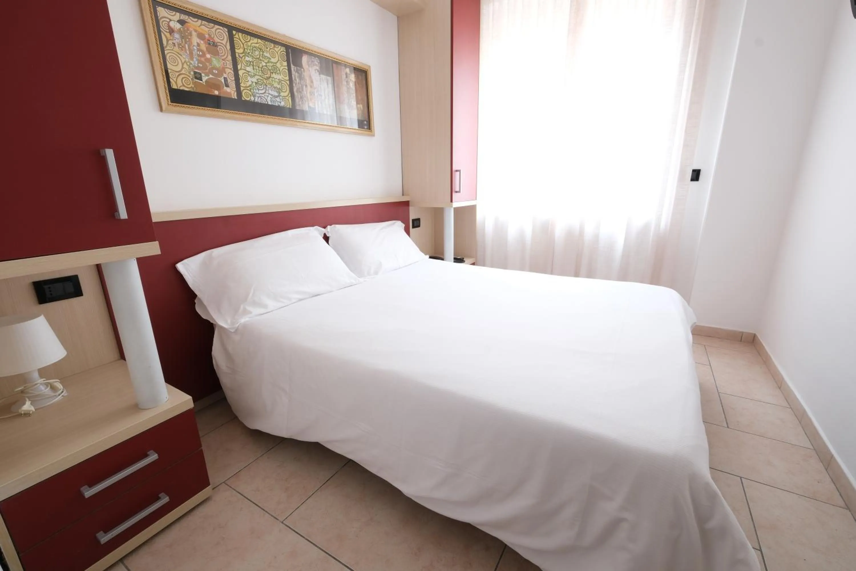 Bed in Hotel Nuovo Metrò