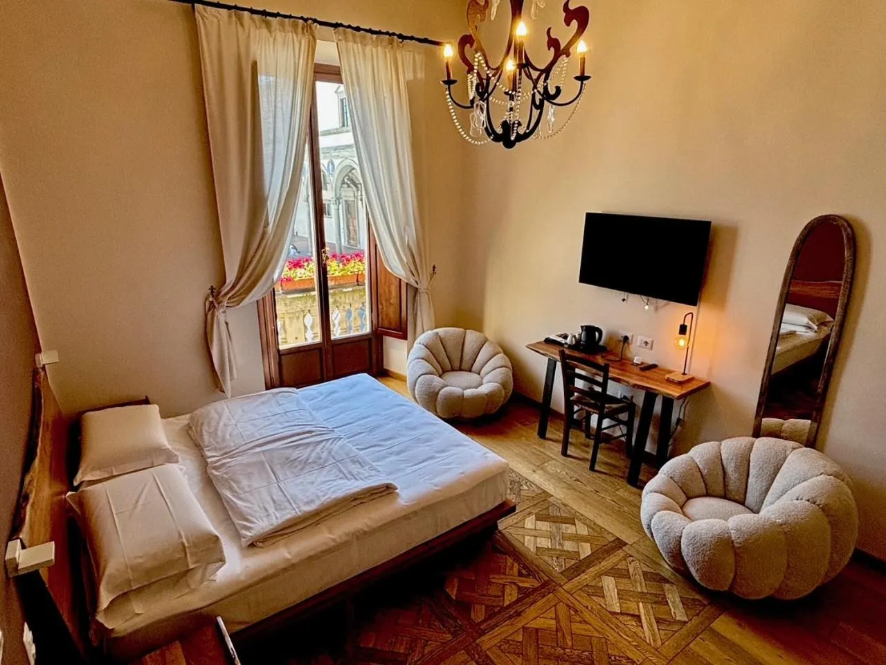 Bed in Hotel Le Due Fontane