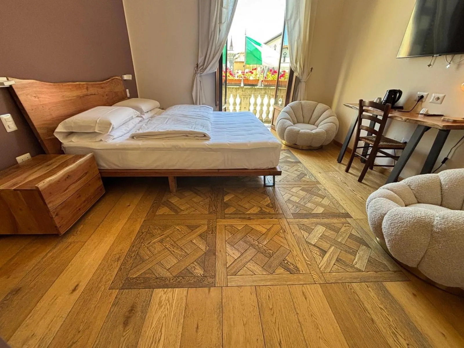 Bed in Hotel Le Due Fontane