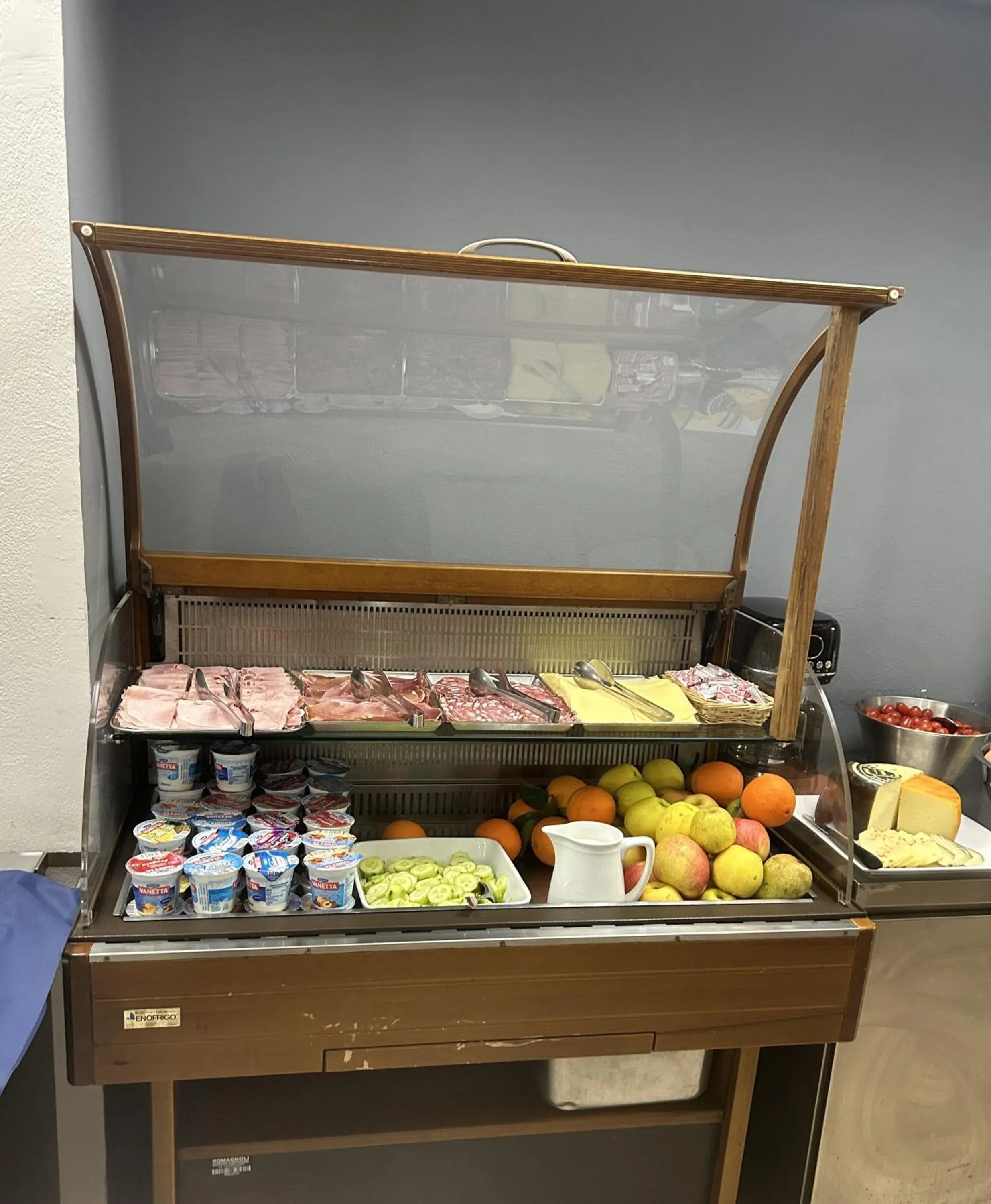 Food and drinks in Hotel Le Due Fontane