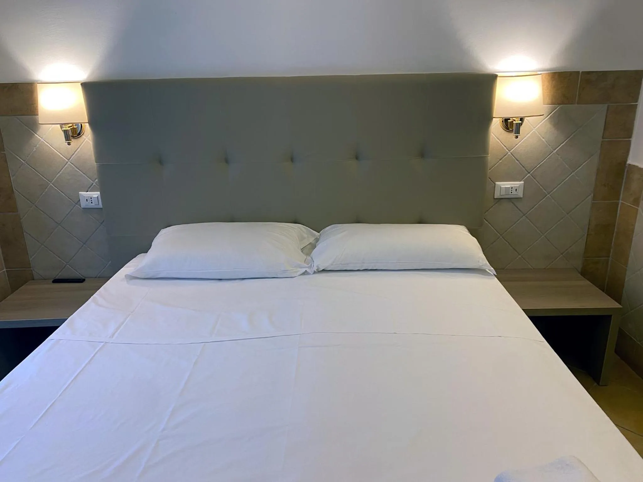 Bed in Hotel Alex Square