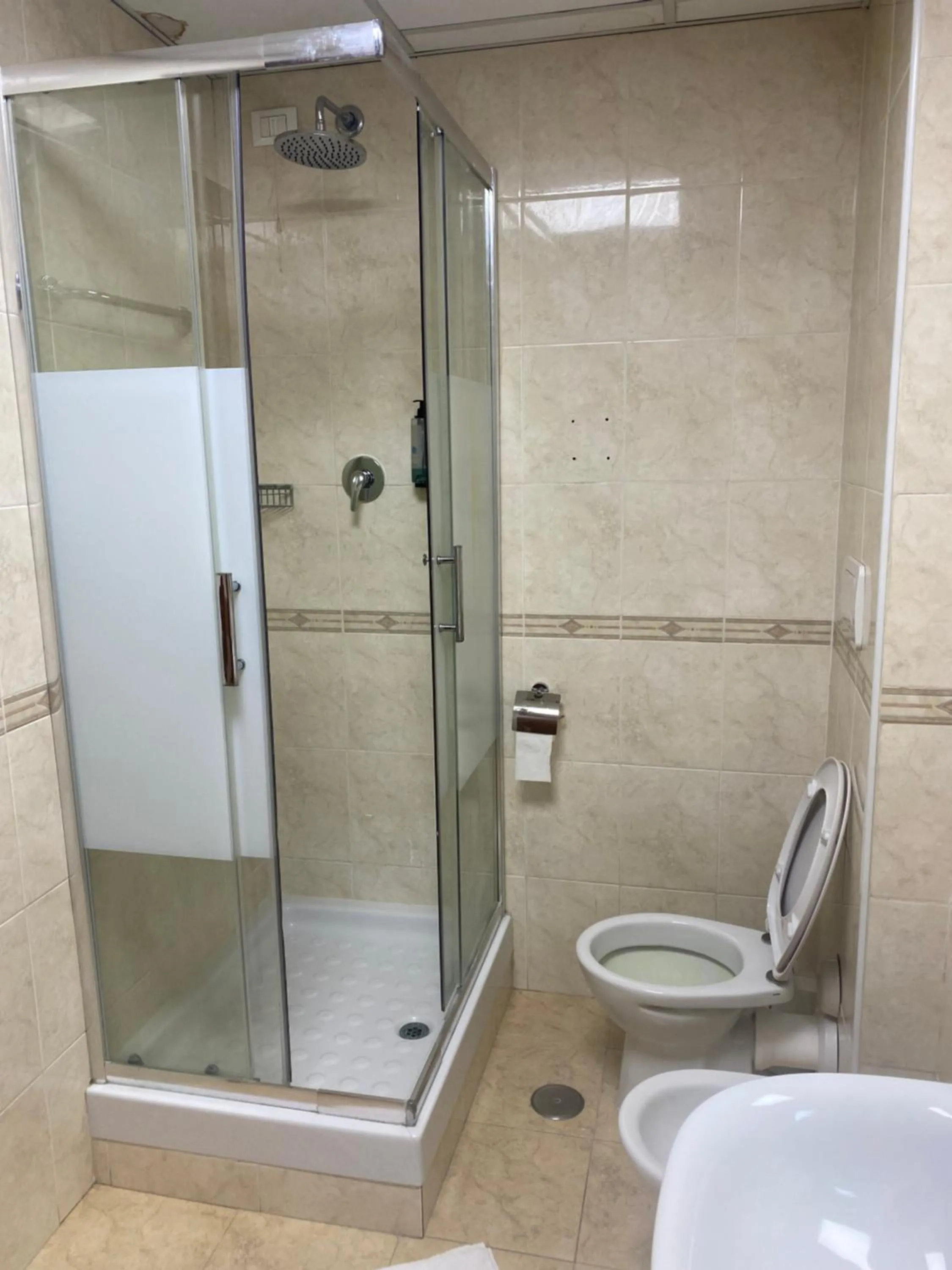 Shower in Hotel Alex Square