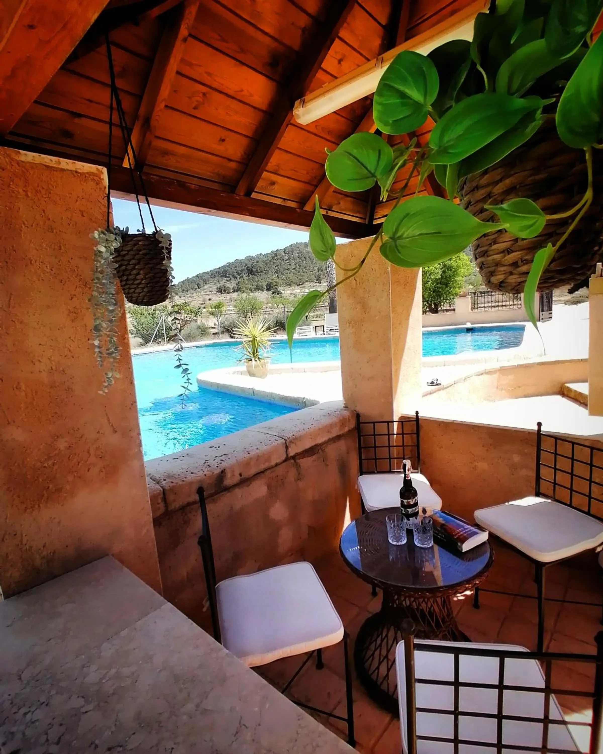 Swimming pool in Finca Guillermo Murcia