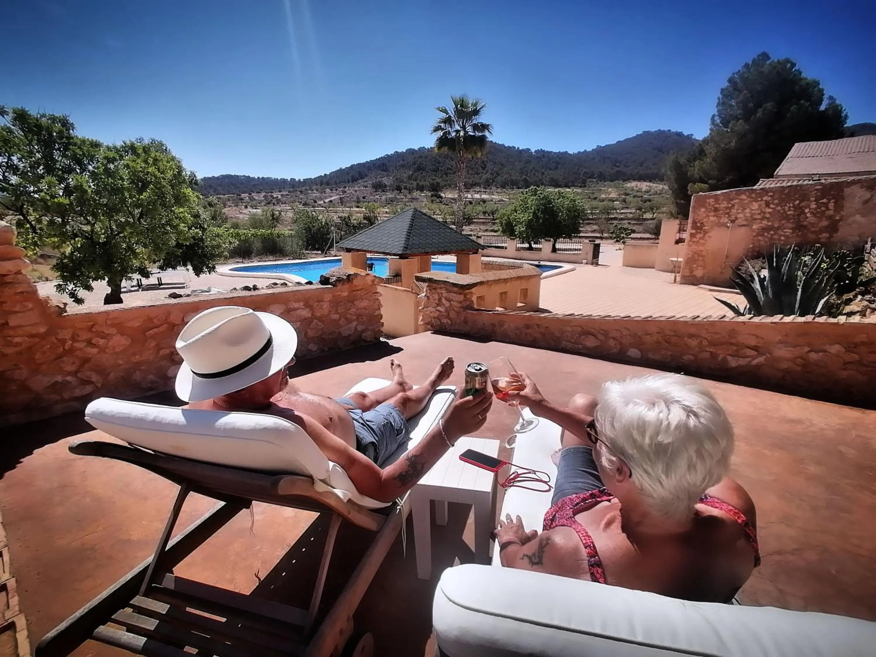 Patio in Finca Guillermo Murcia