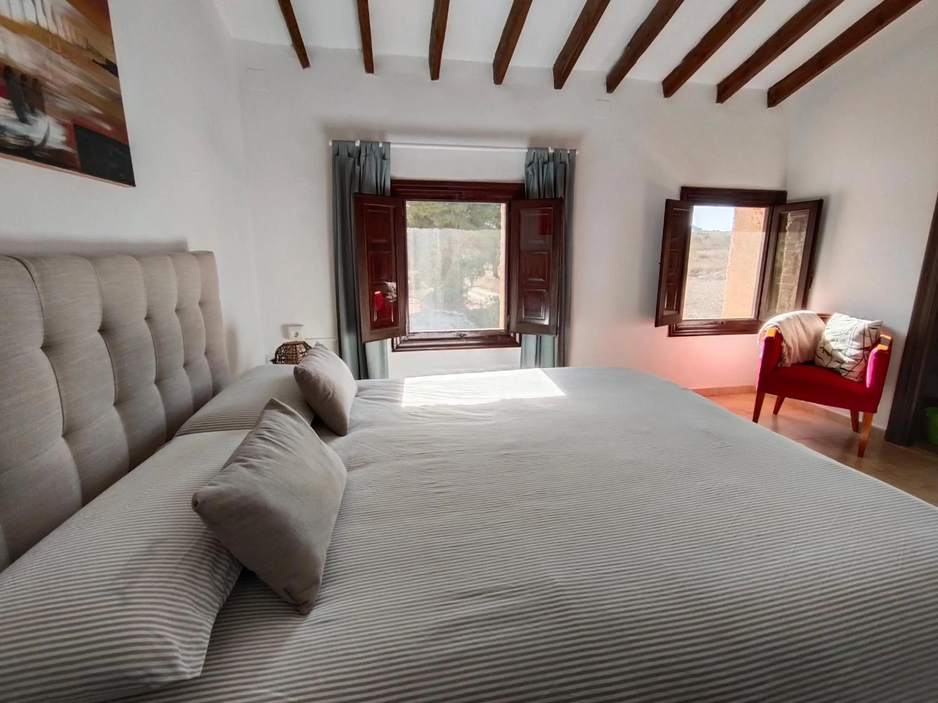 Bed in Finca Guillermo Murcia