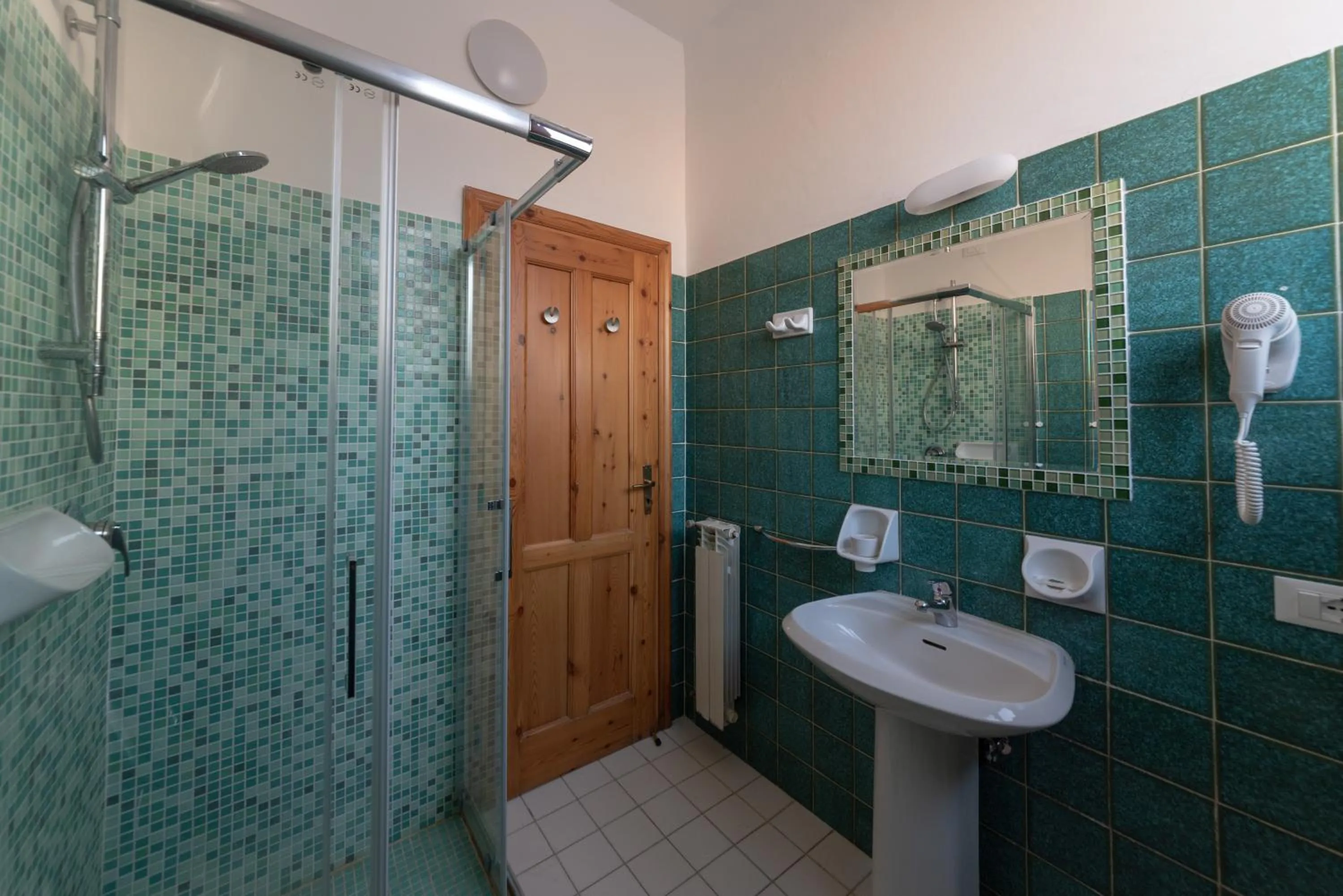 Shower in Hotel Europa