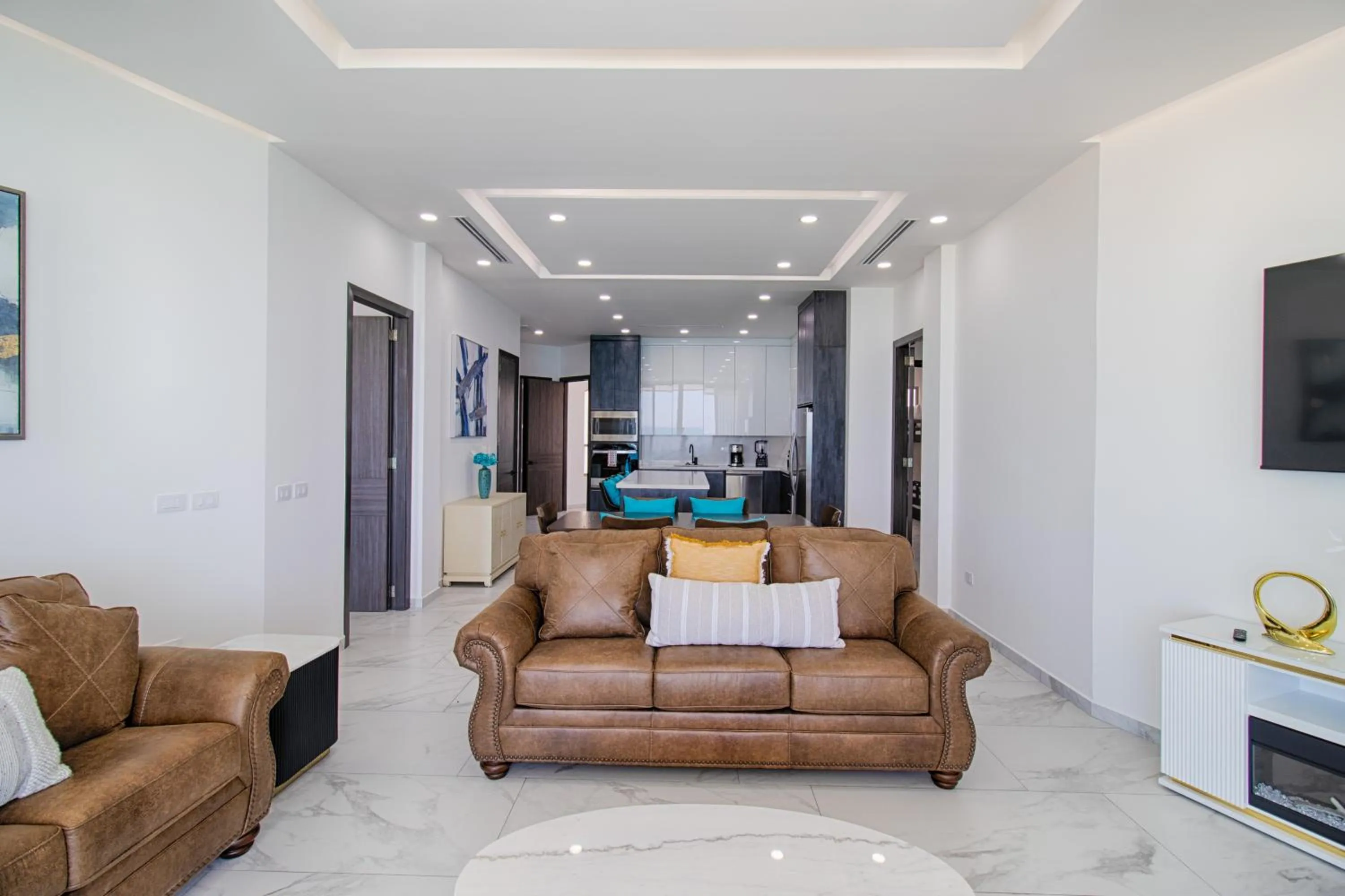 Living room in Esmeralda Beach Resort