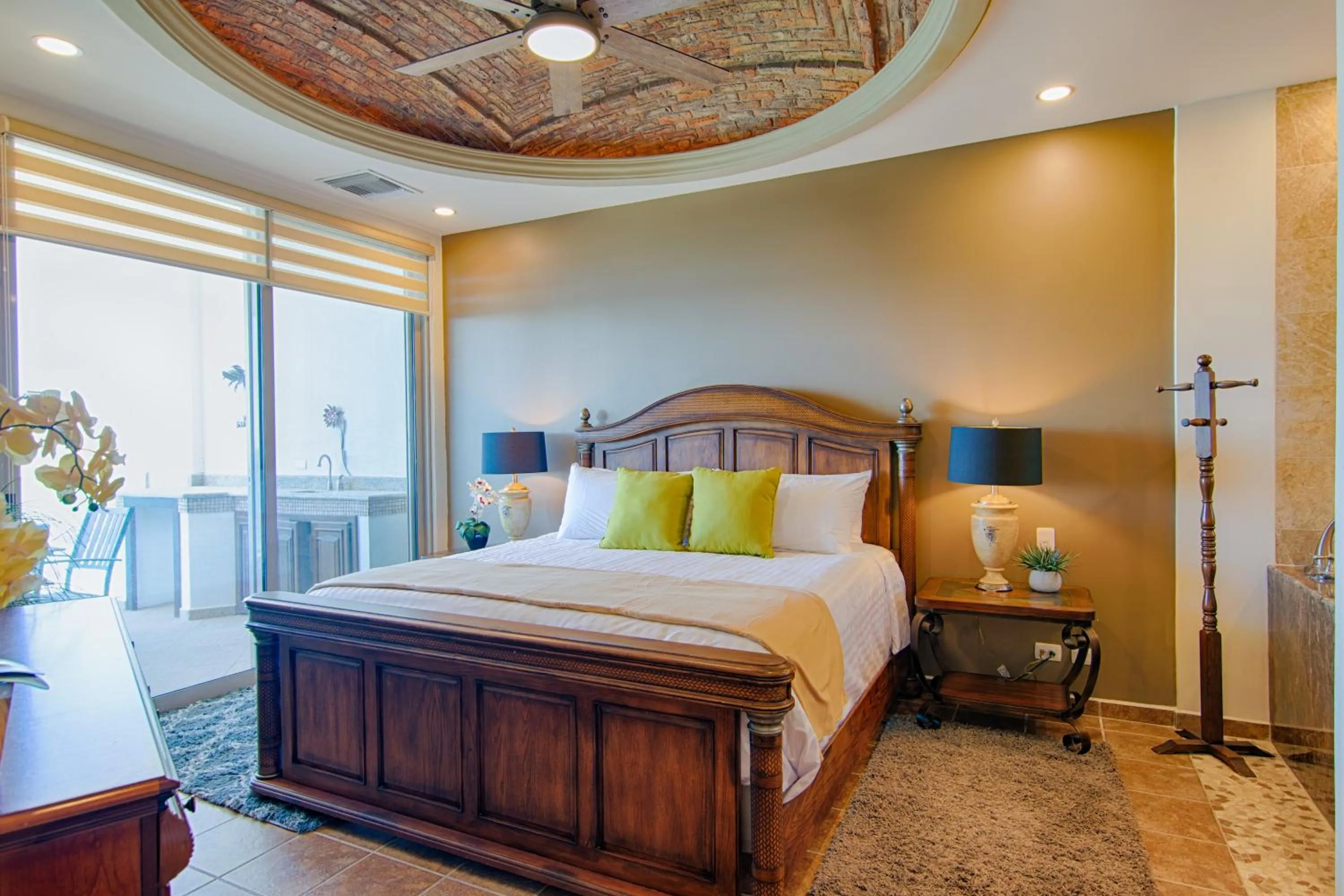 Bed in Esmeralda Beach Resort