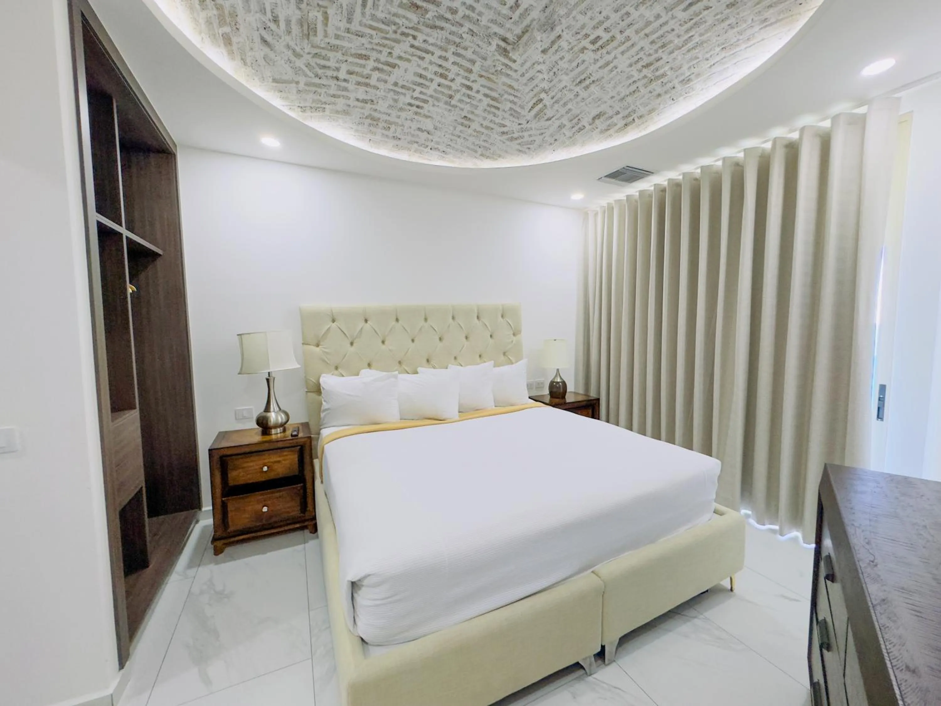 Bed in Esmeralda Beach Resort