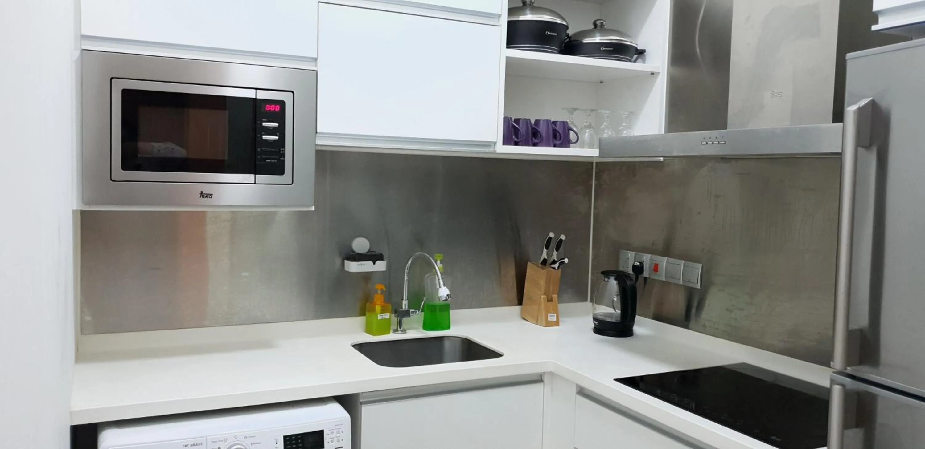Kitchen or kitchenette in MCity Jalan Ampang KLCC