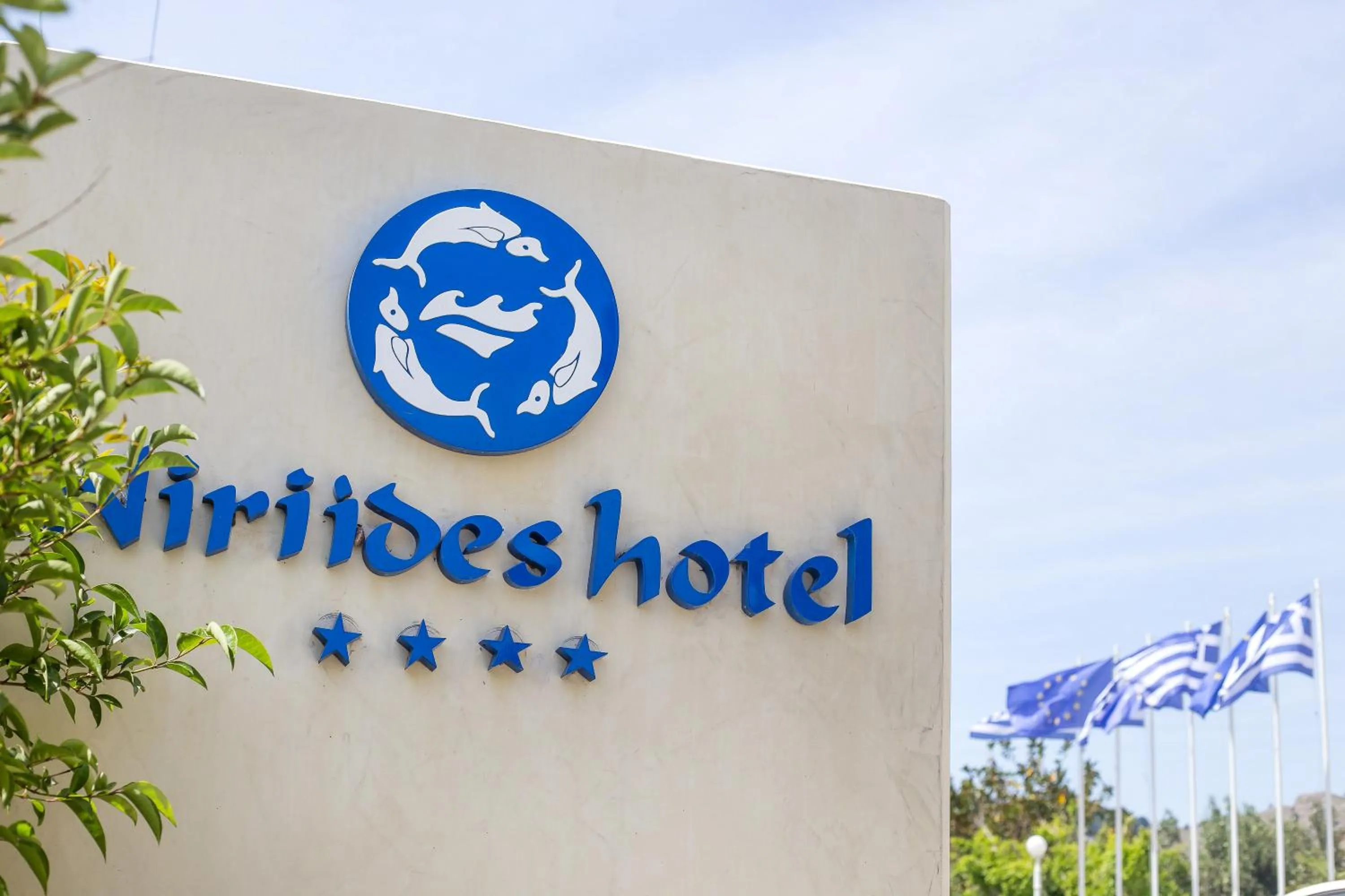 Logo/Certificate/Sign in Hotel Niriides Beach