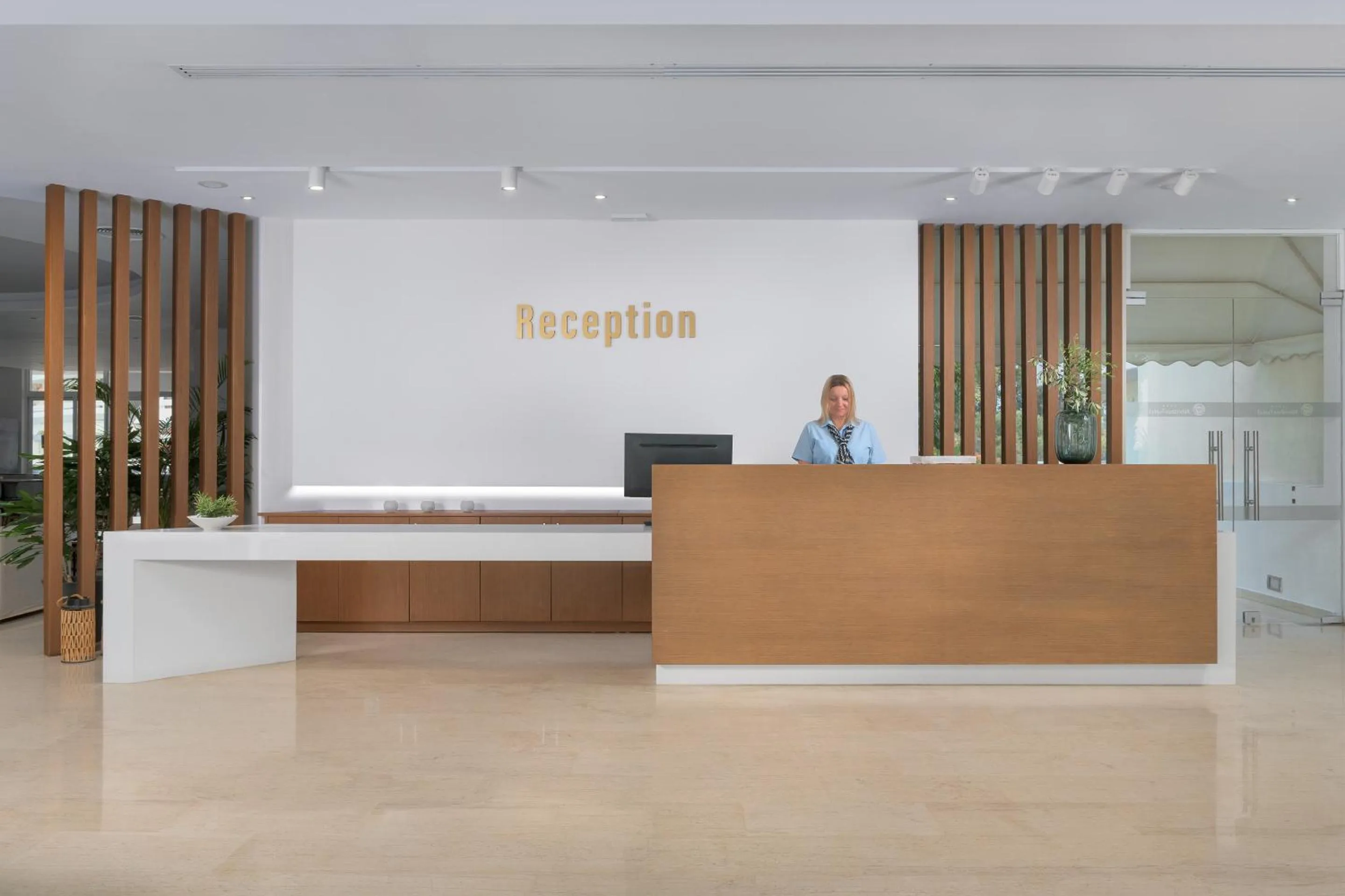 Lobby or reception in Hotel Niriides Beach