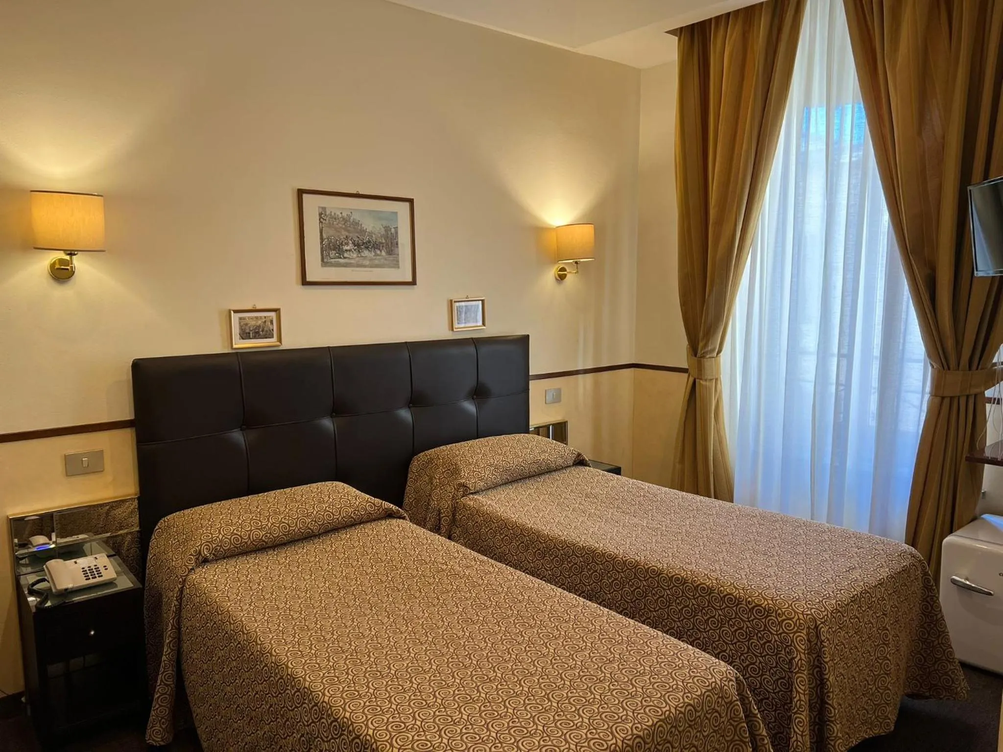 Bedroom, Bed in Hotel Garda