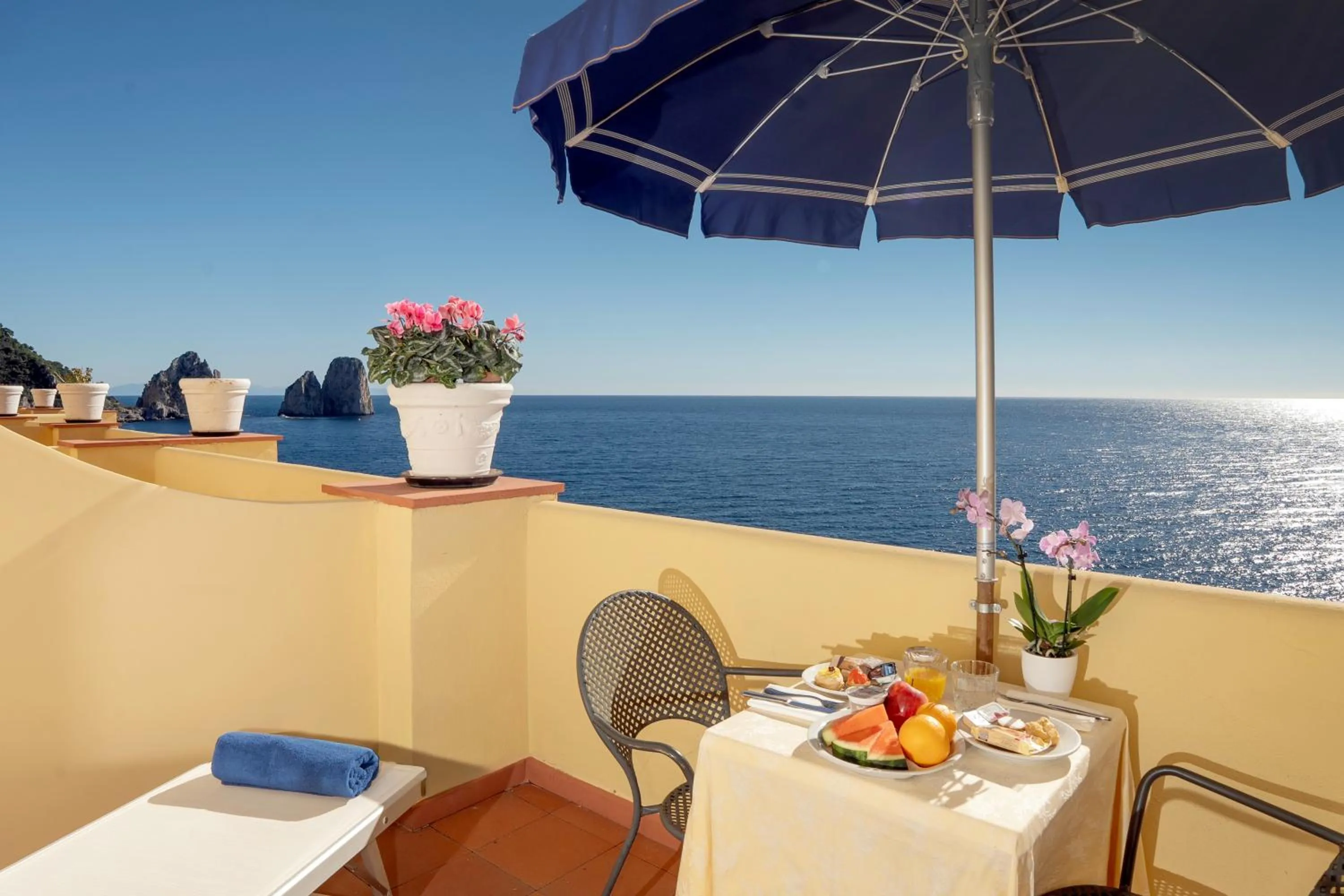 Balcony/Terrace in Hotel Weber Ambassador