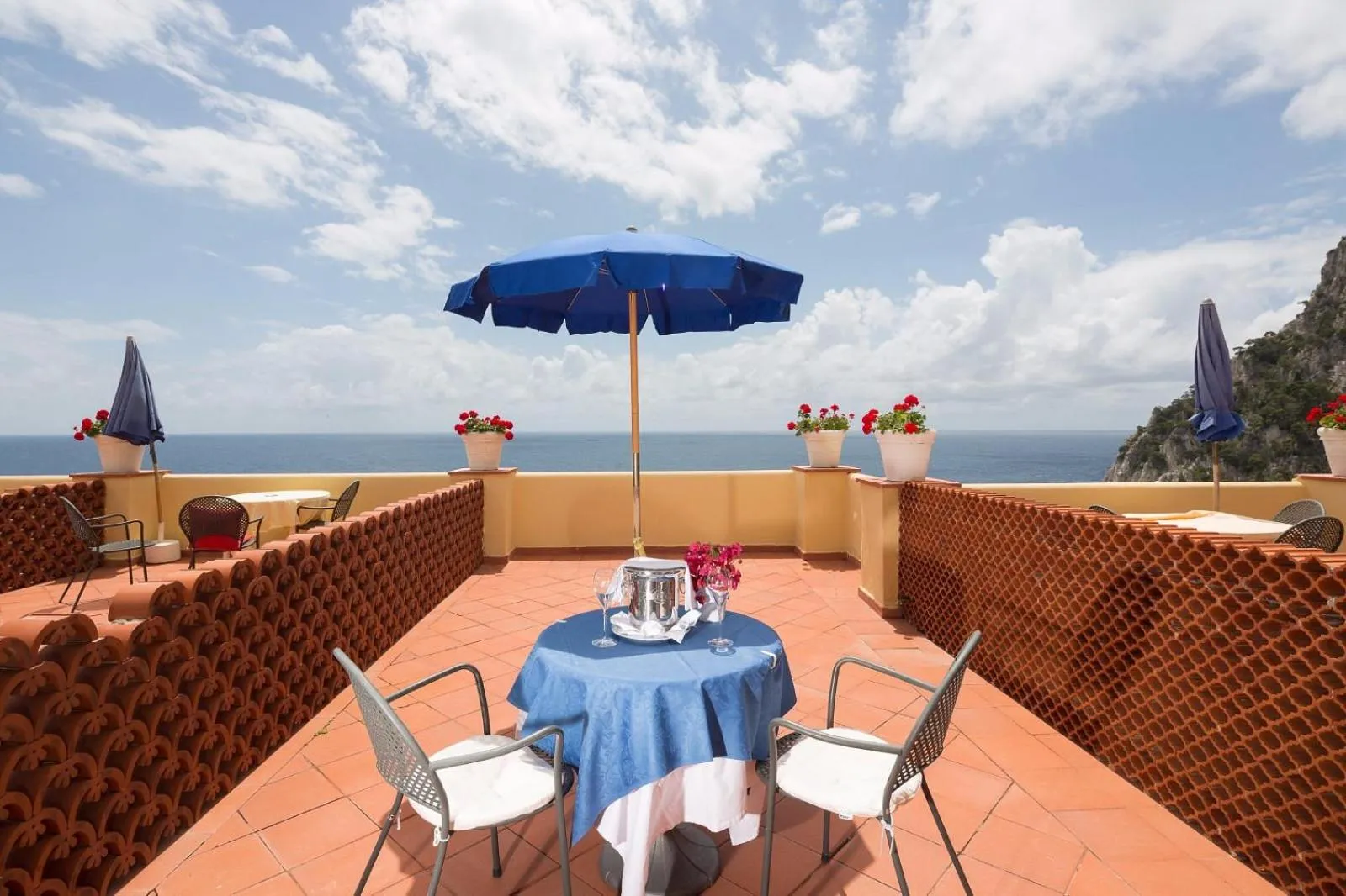 Balcony/Terrace in Hotel Weber Ambassador