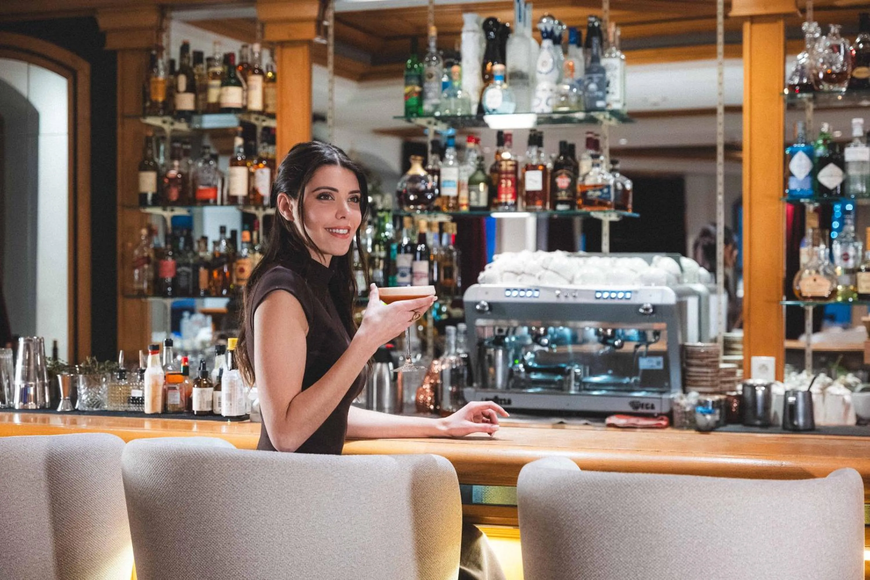 Lounge or bar in Hotel Carlina