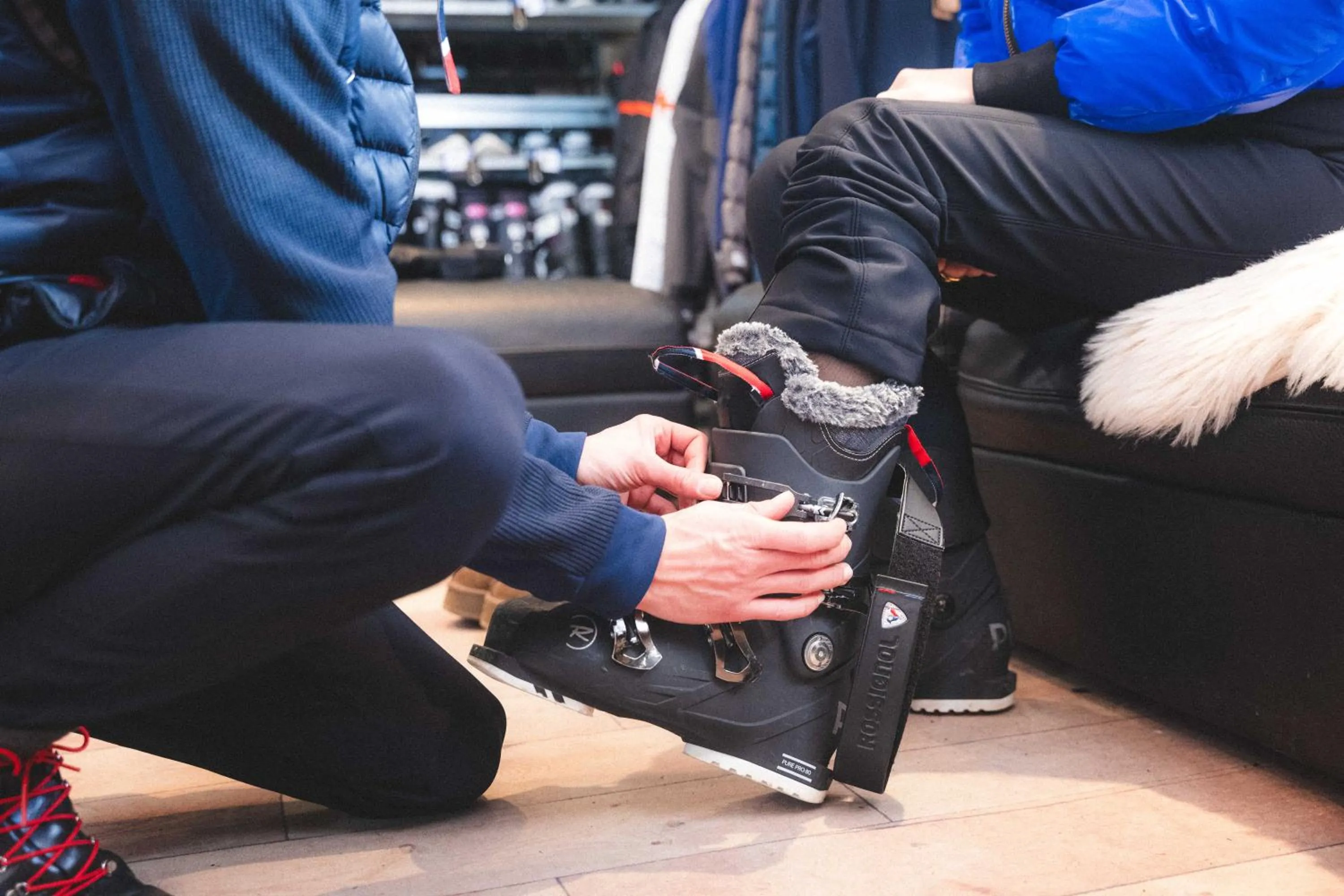 Skiing in Hotel Carlina