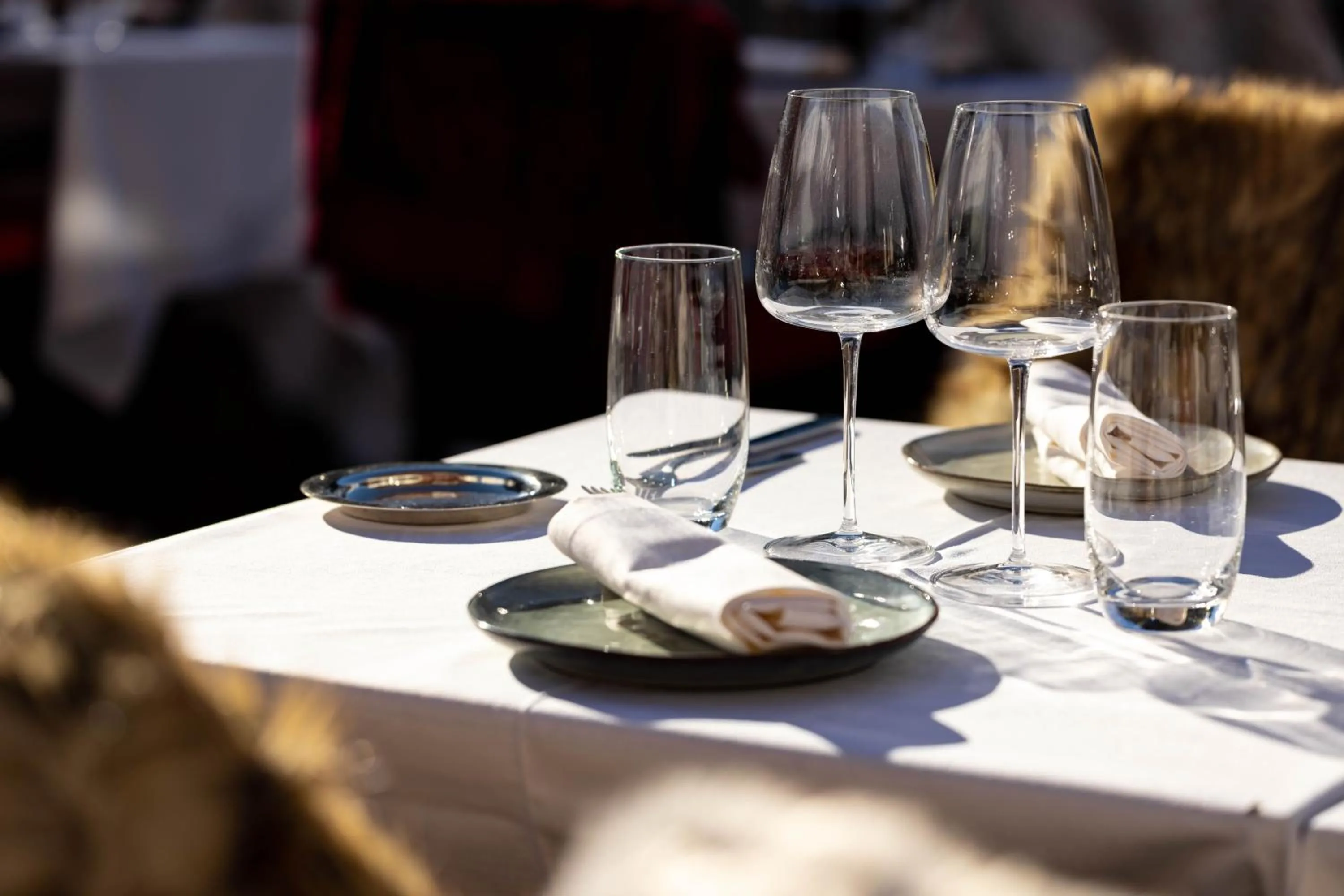 Patio in Hotel Carlina