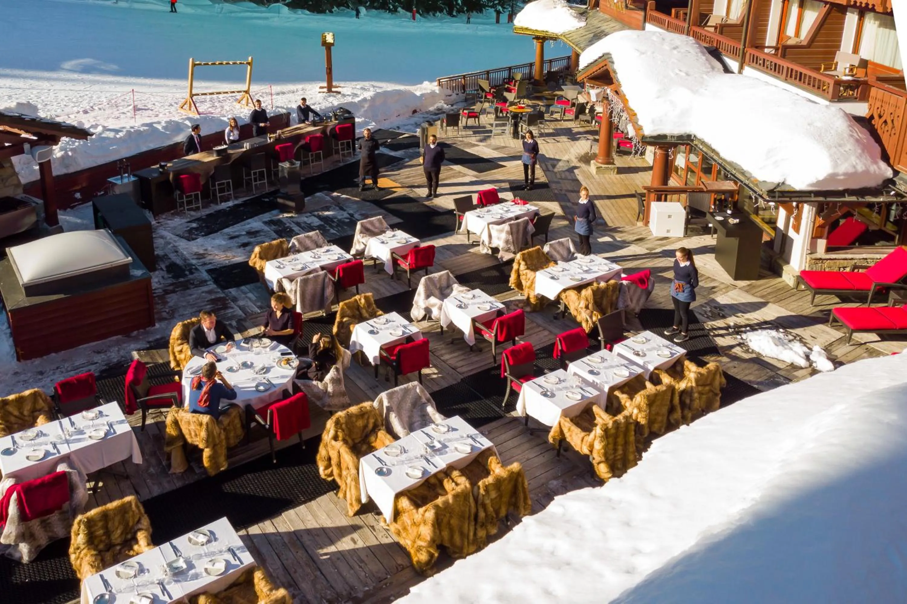 Balcony/Terrace in Hotel Carlina