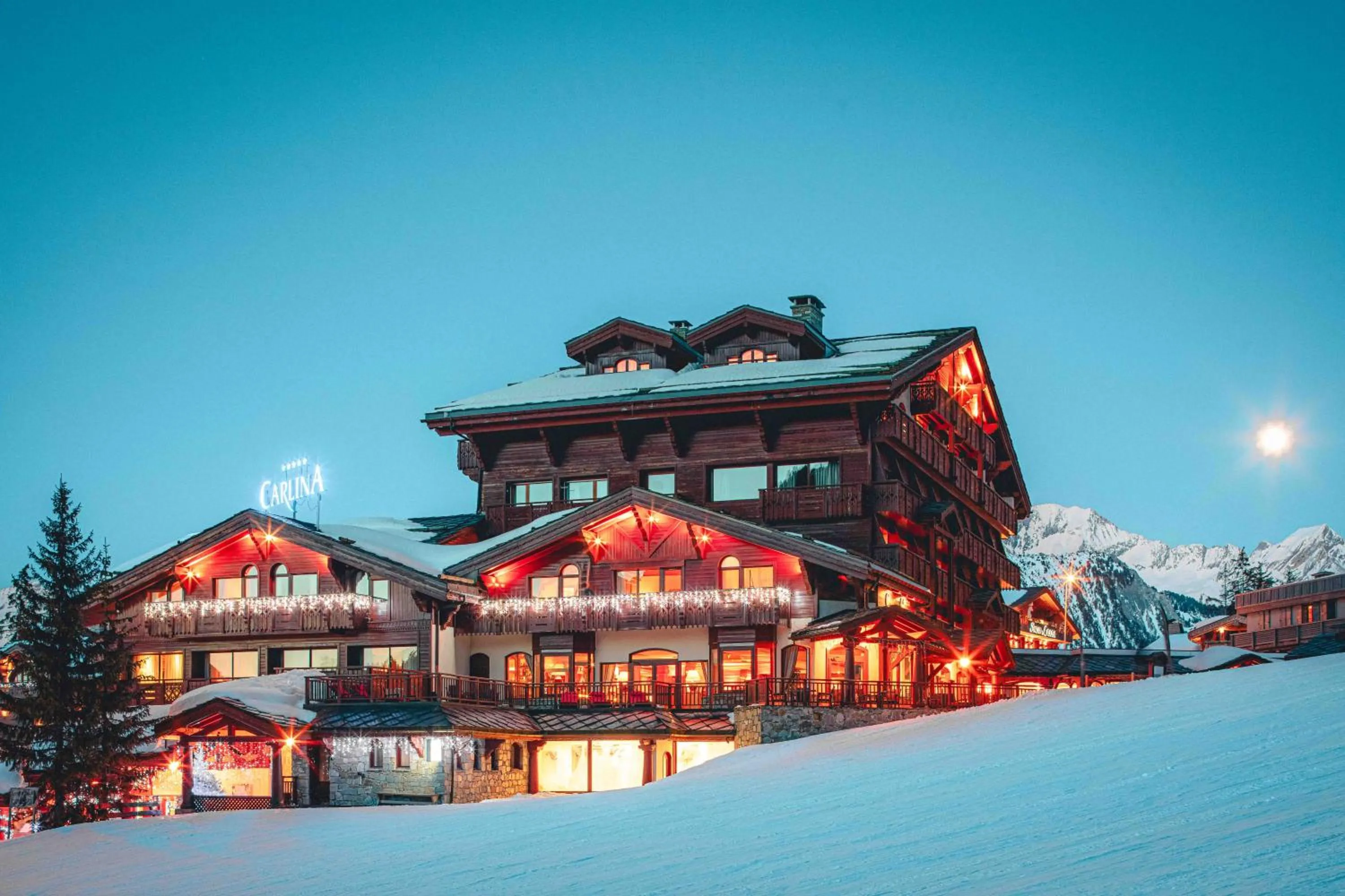 Property building in Hotel Carlina