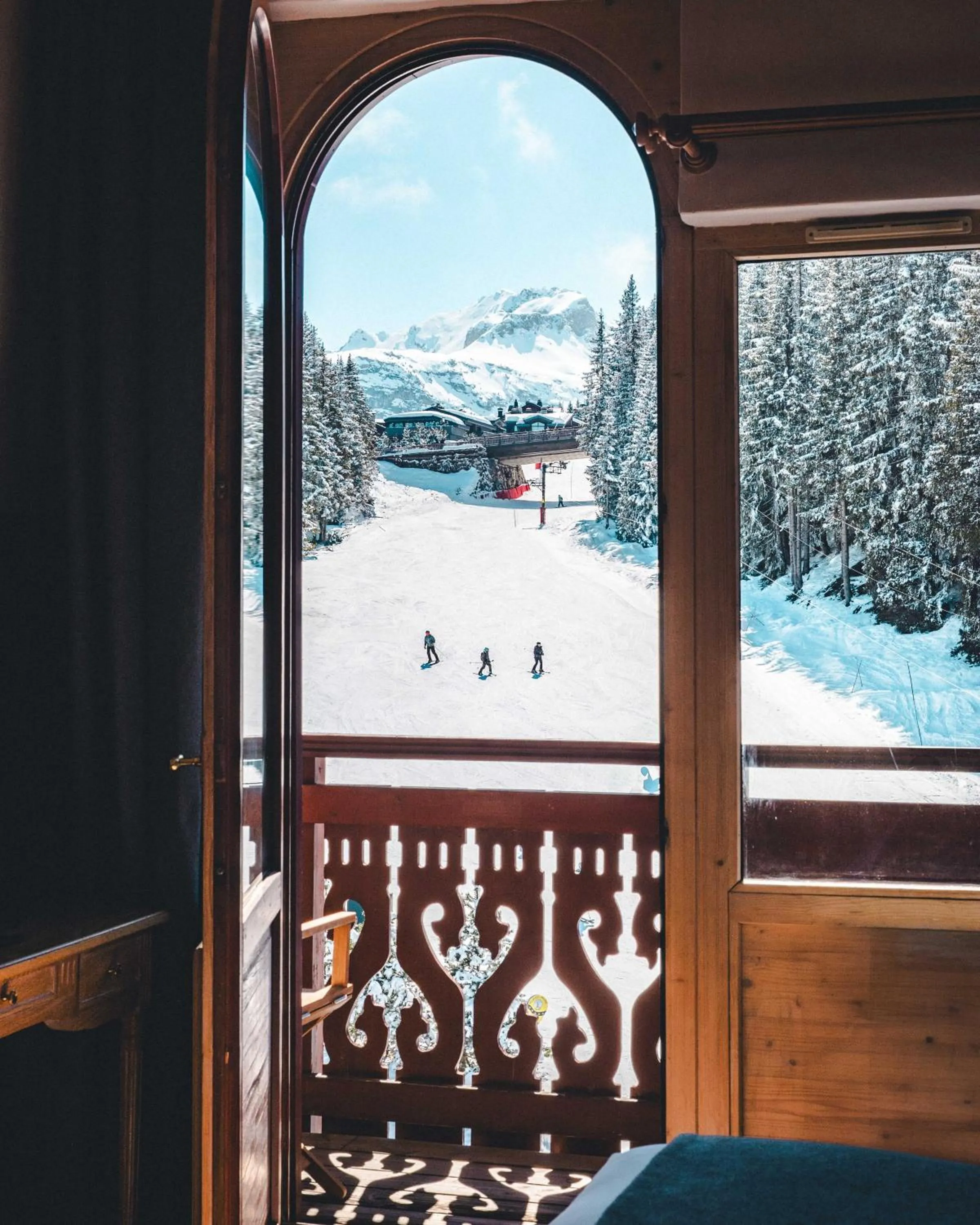 Natural landscape in Hotel Carlina