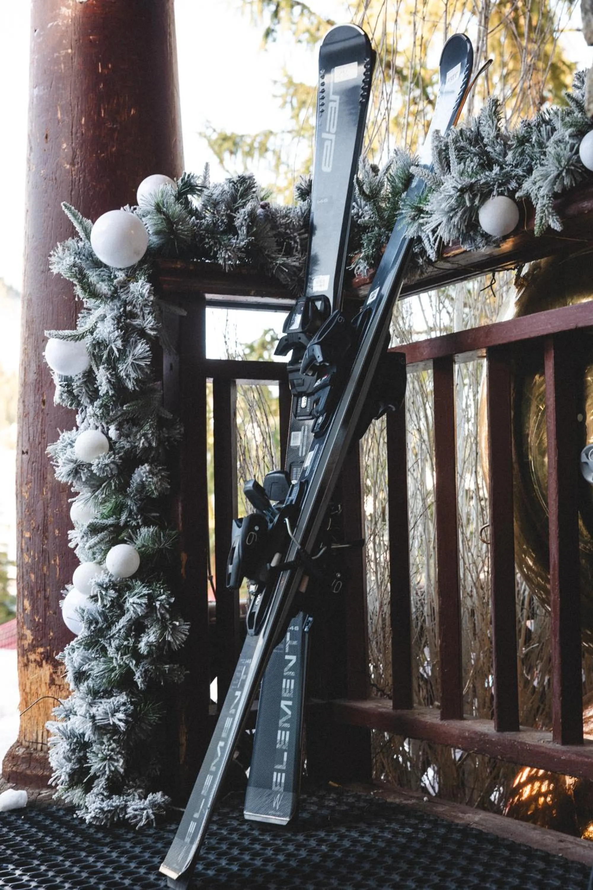 Skiing in Hotel Carlina