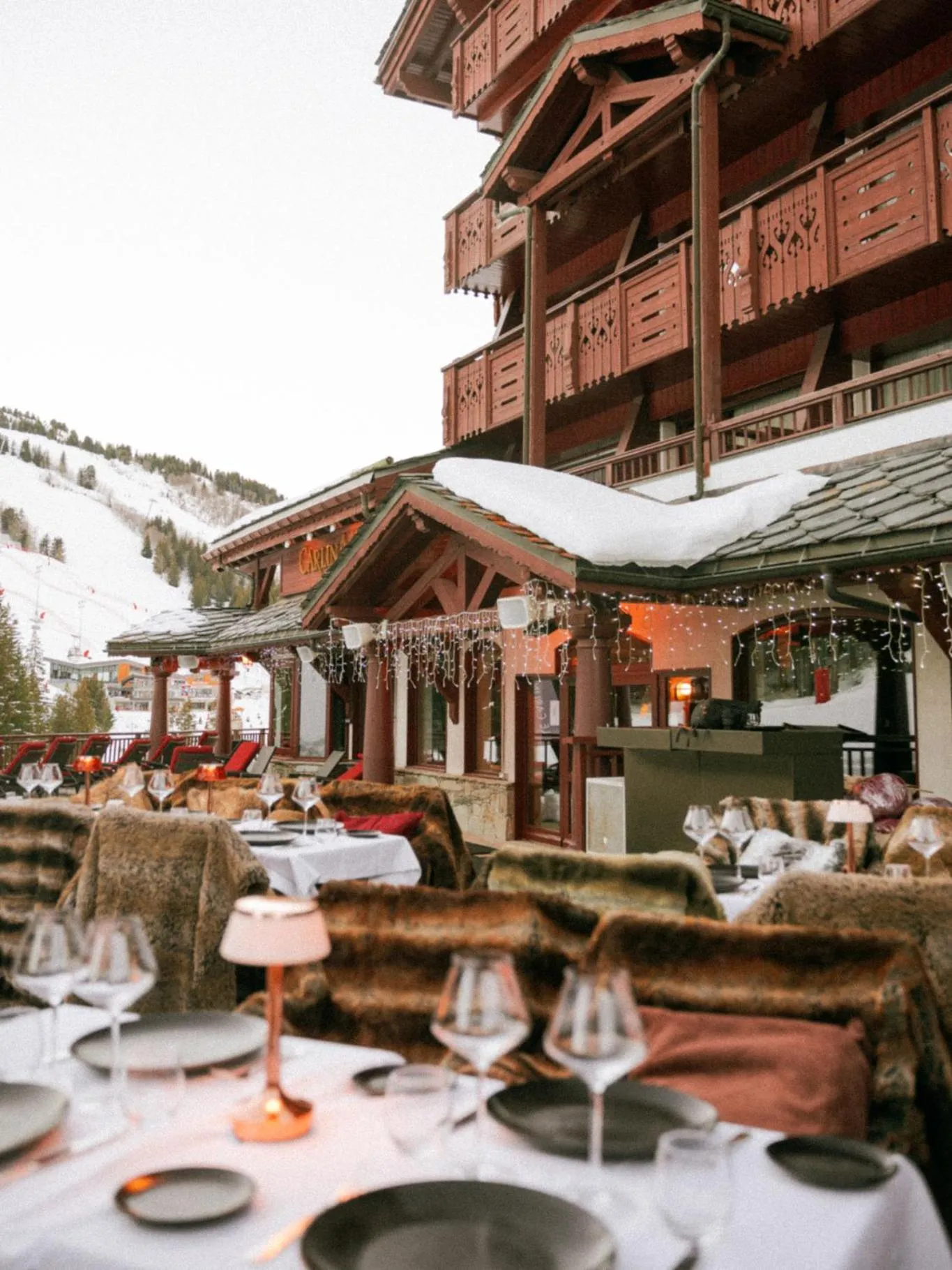 Balcony/Terrace in Hotel Carlina