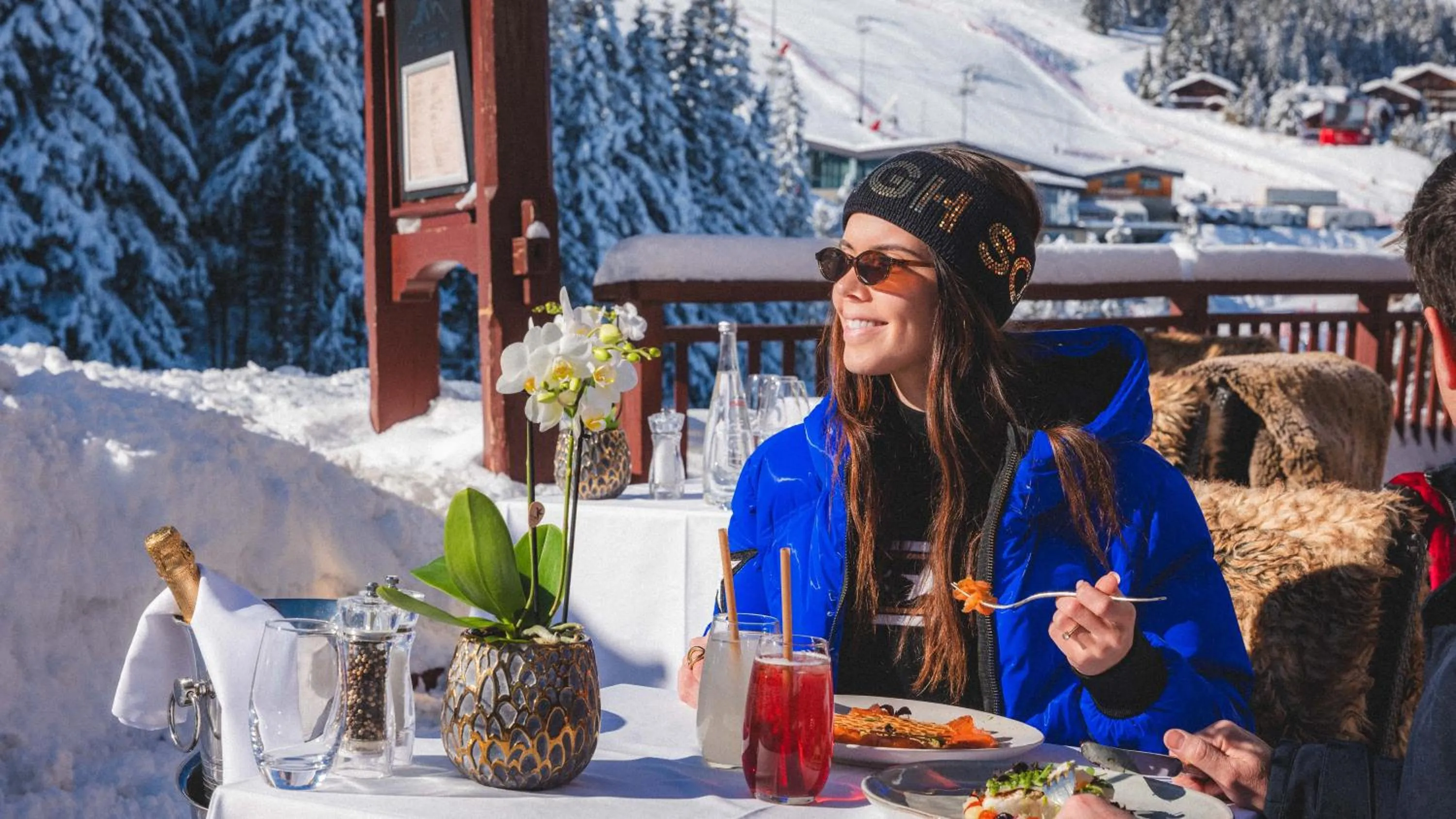 Patio in Hotel Carlina