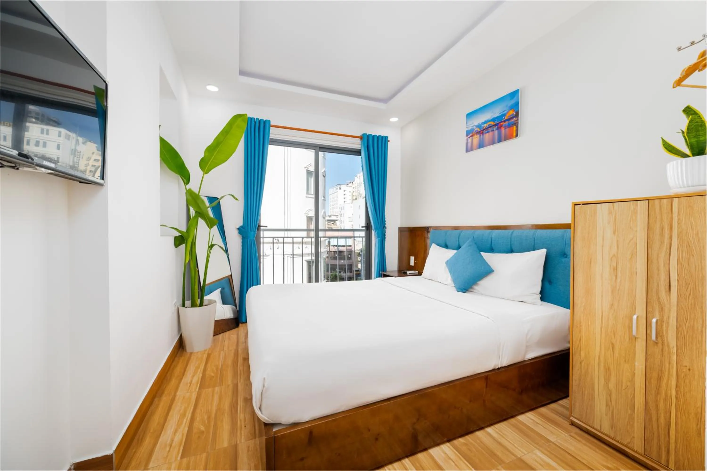 Bed in Sydney Da Nang Hotel & Apartment