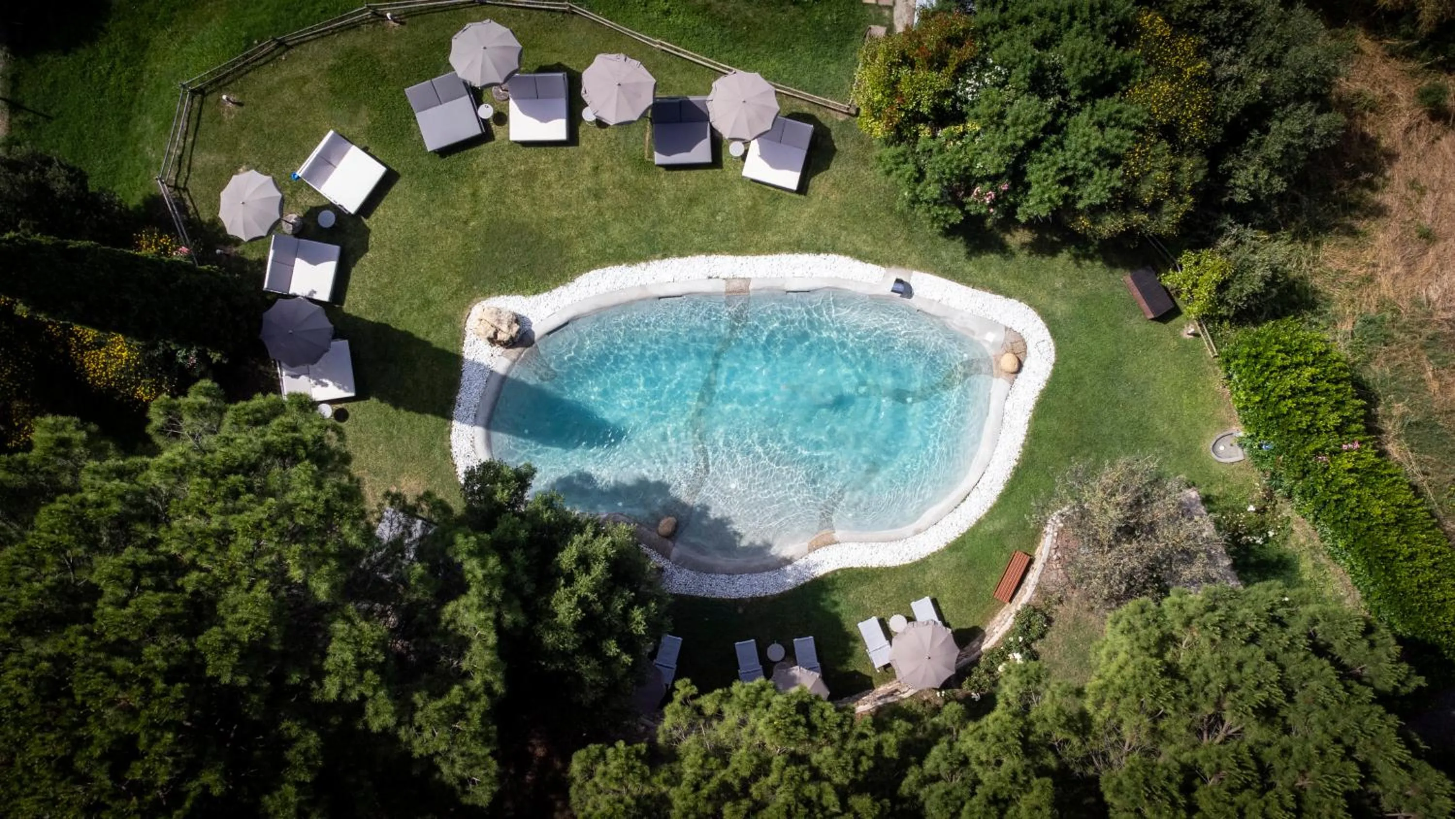 Bird's eye view in Castello di Leonina Relais - Adults Only