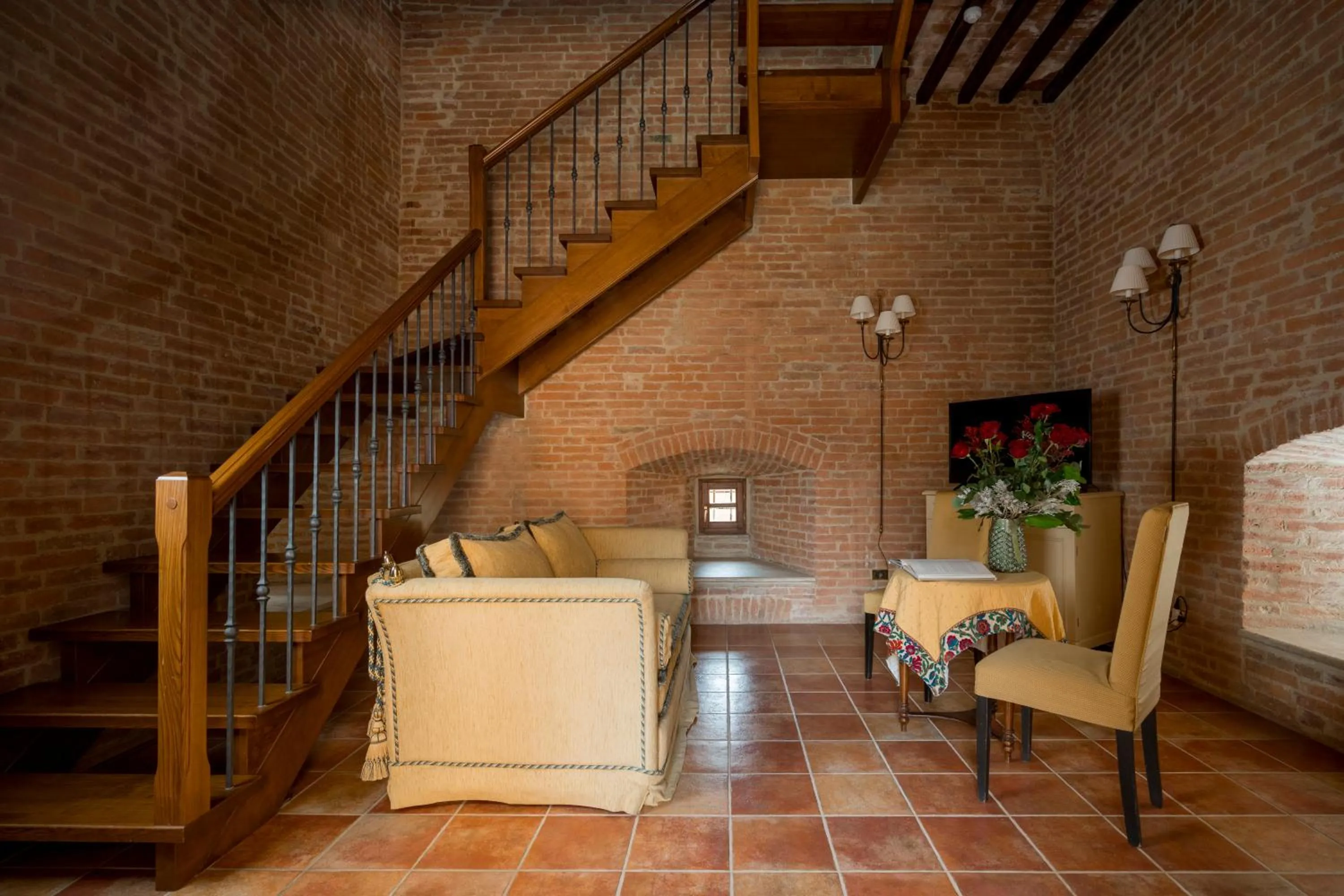 Living room in Castello di Leonina Relais - Adults Only