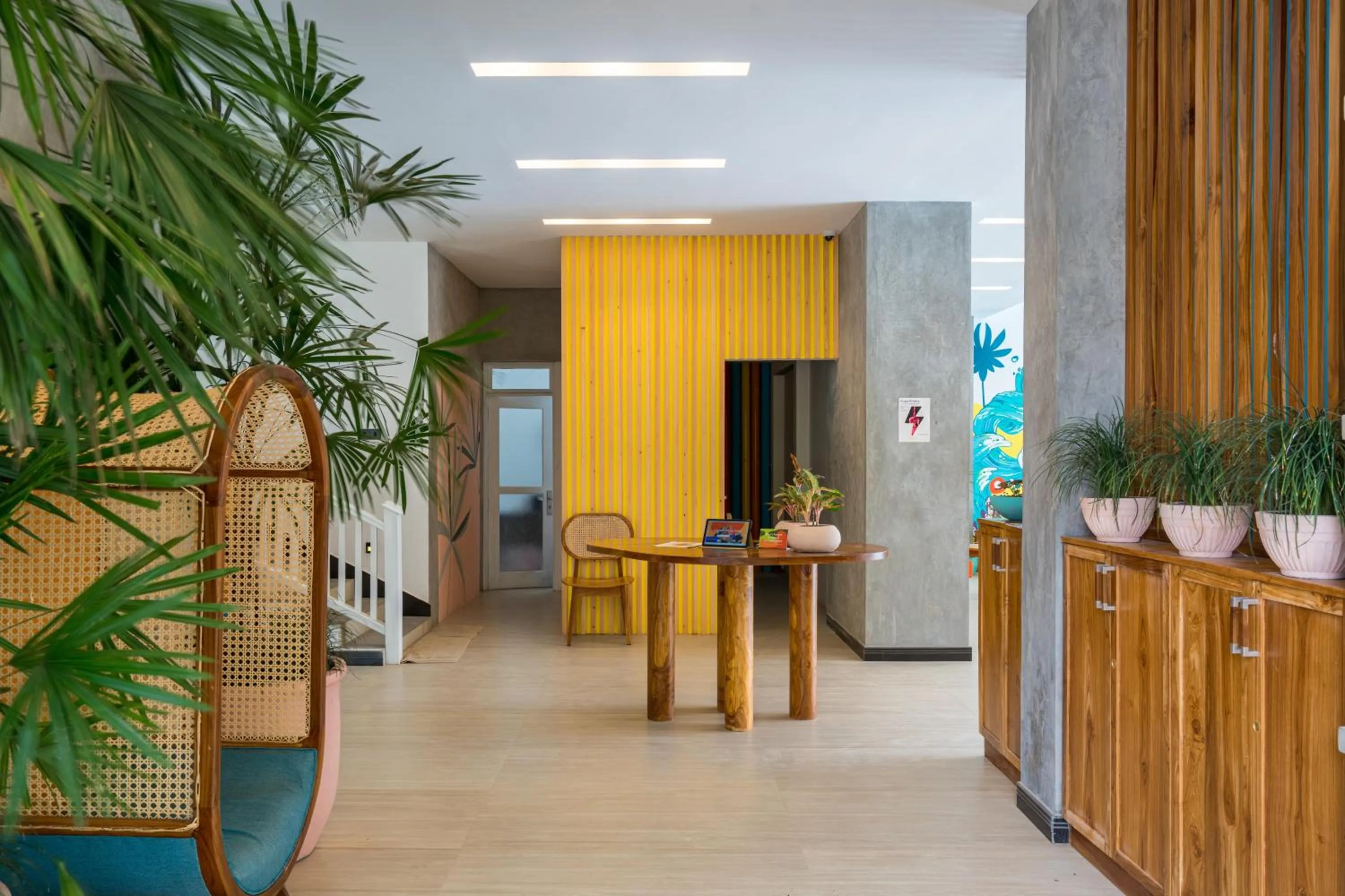 Lobby or reception in Outpost Weligama Beachfront