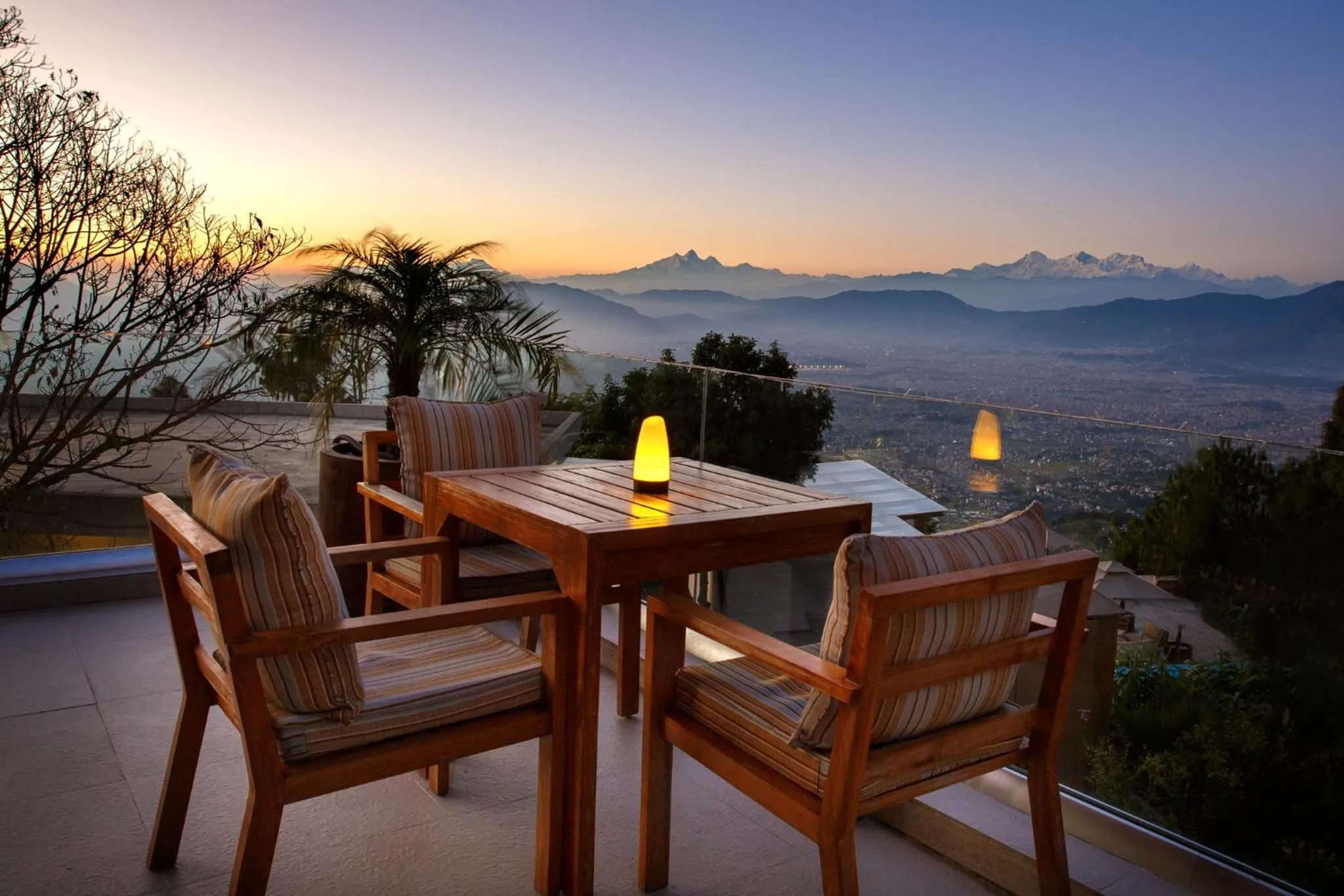 Mountain view in The Terraces Resort and Spa