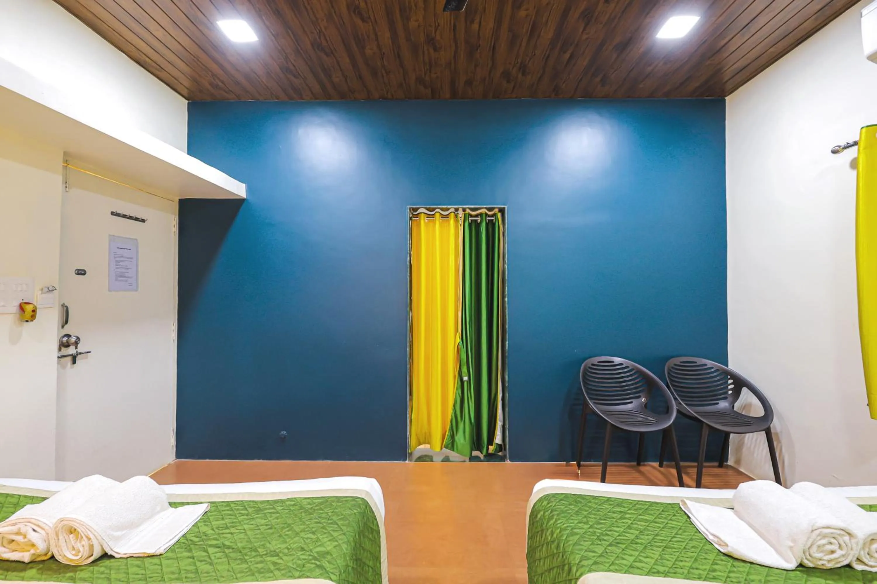 Bed in Kokanwadi Resort