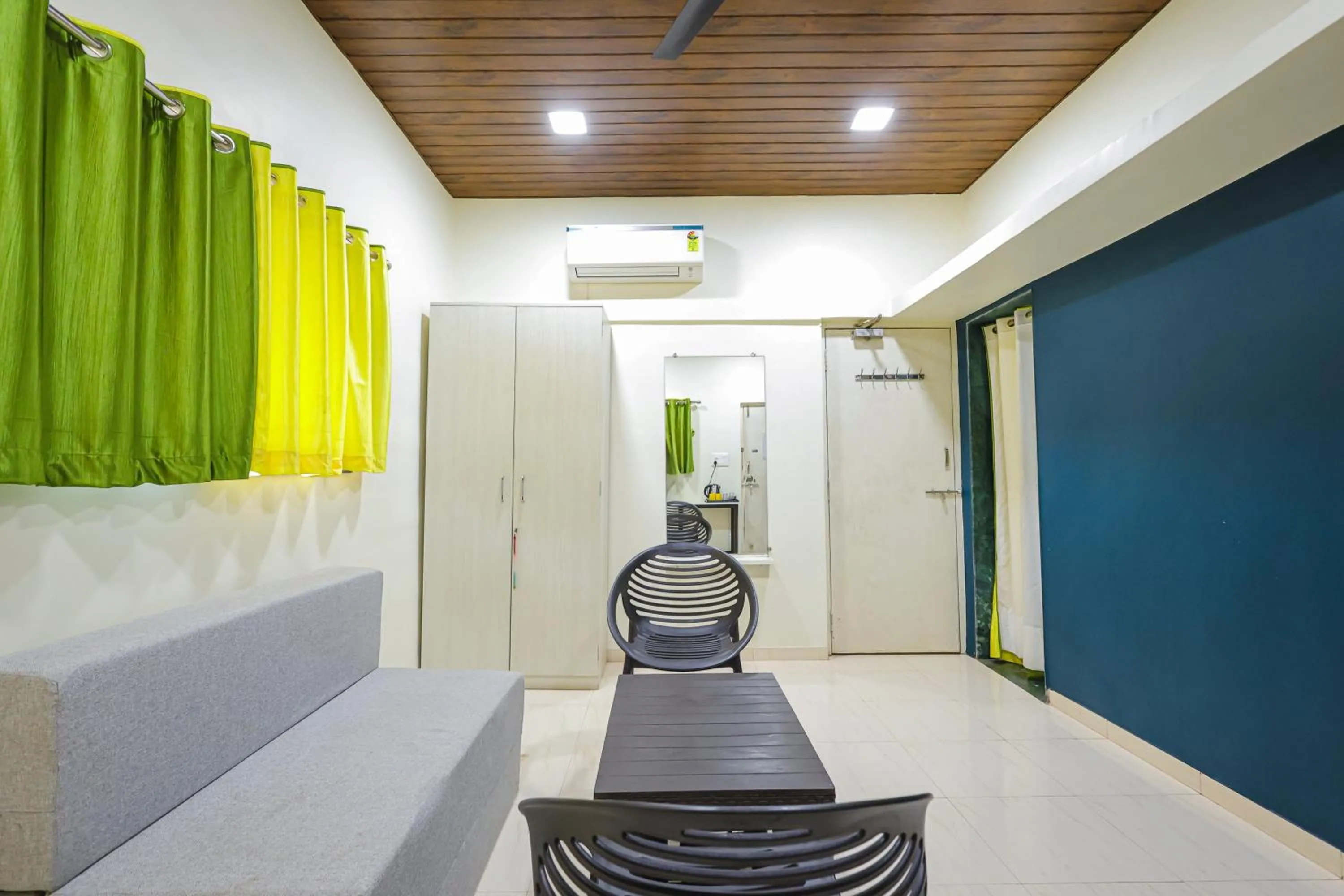 Seating area in Kokanwadi Resort