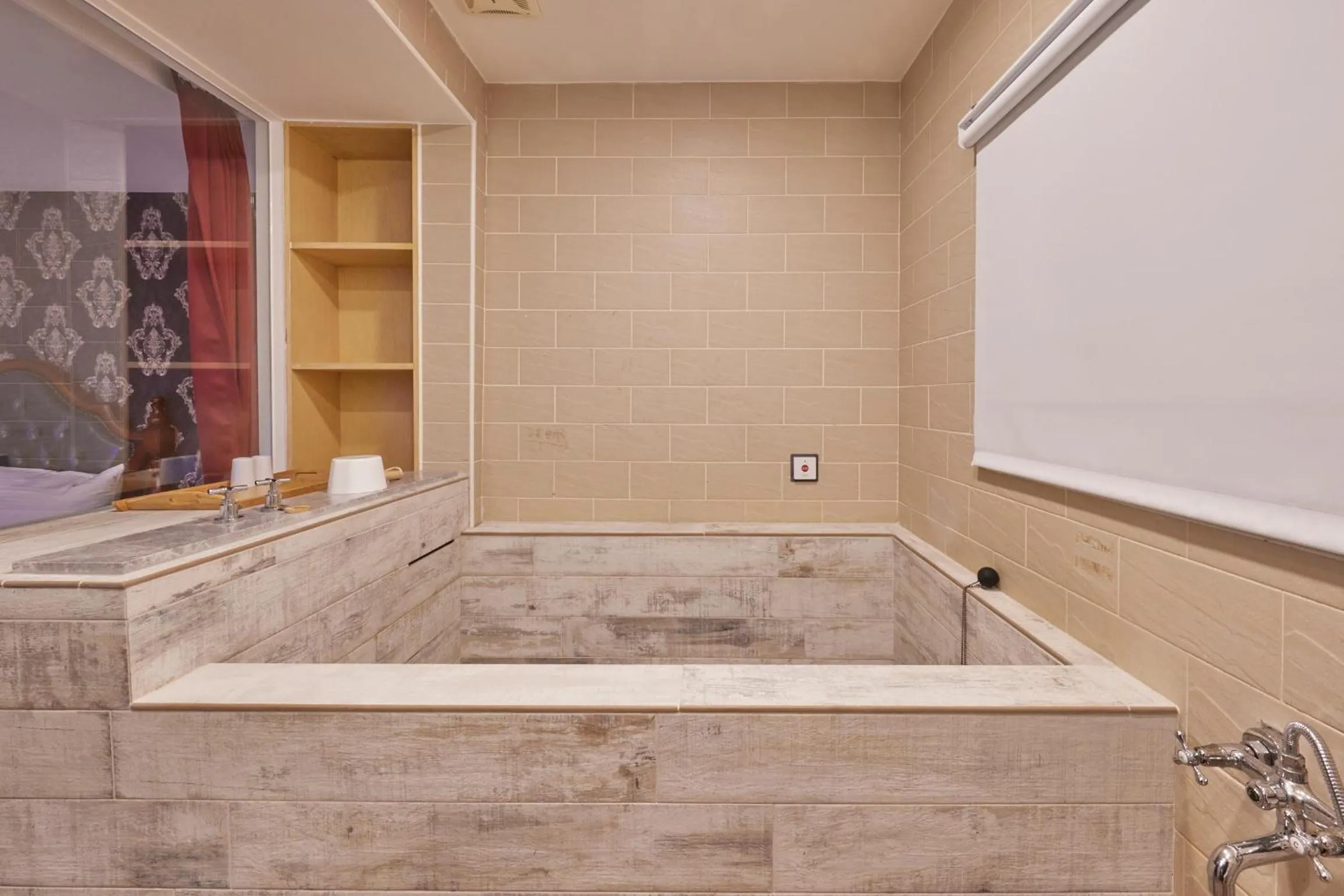Bathroom in Kyokusui Hotspring Hotel