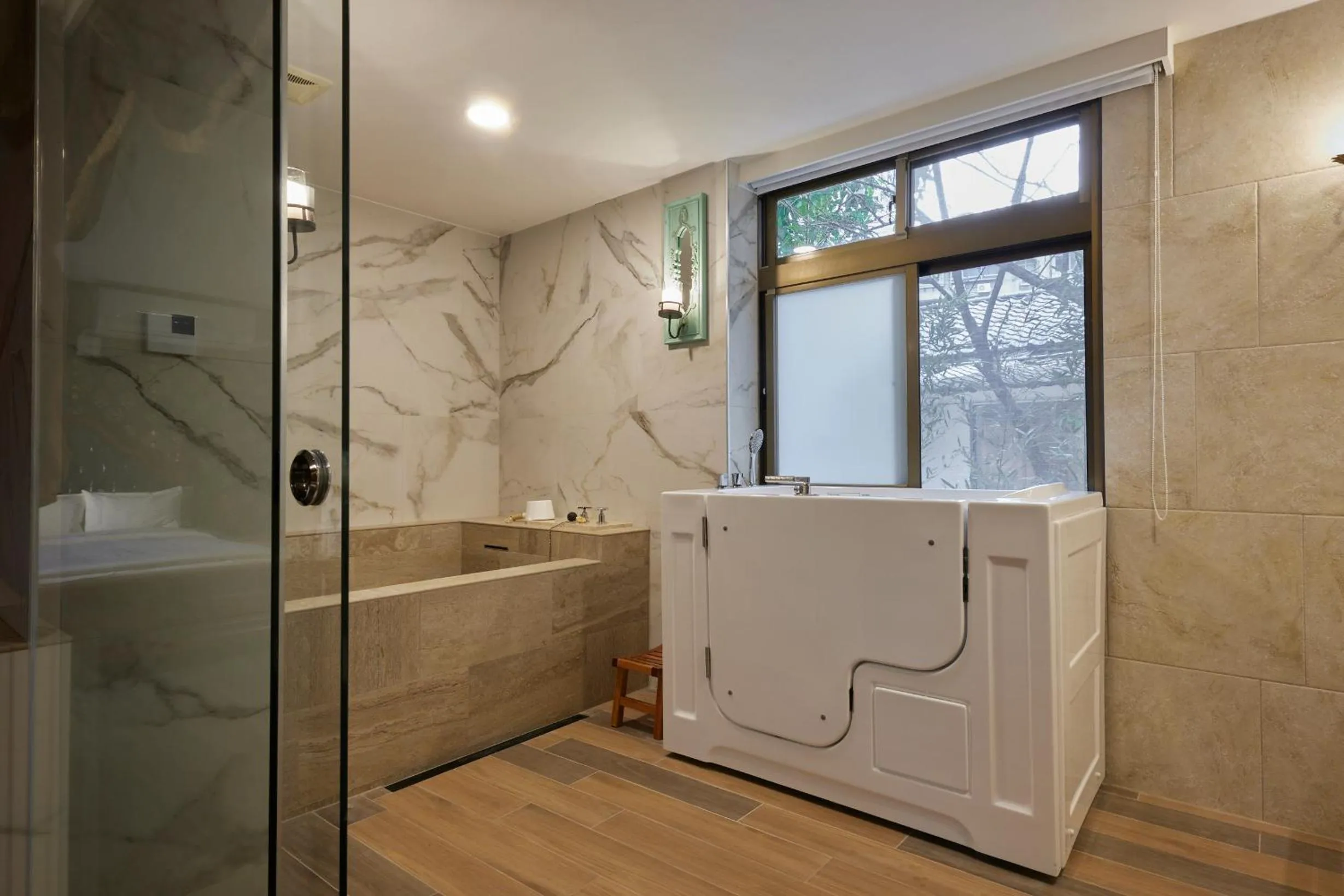 Bathroom in Kyokusui Hotspring Hotel