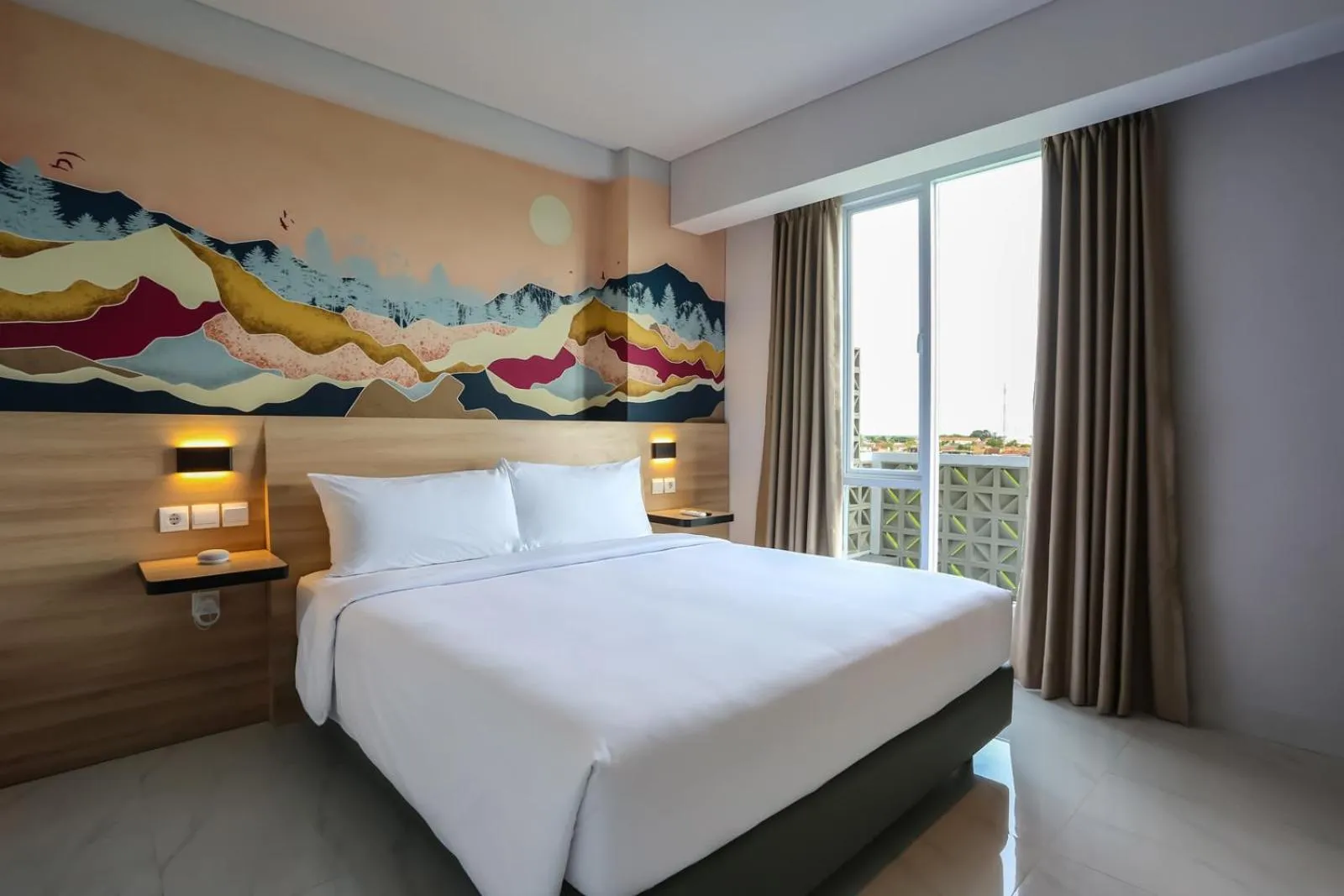 Bedroom, Bed in favehotel Pamanukan