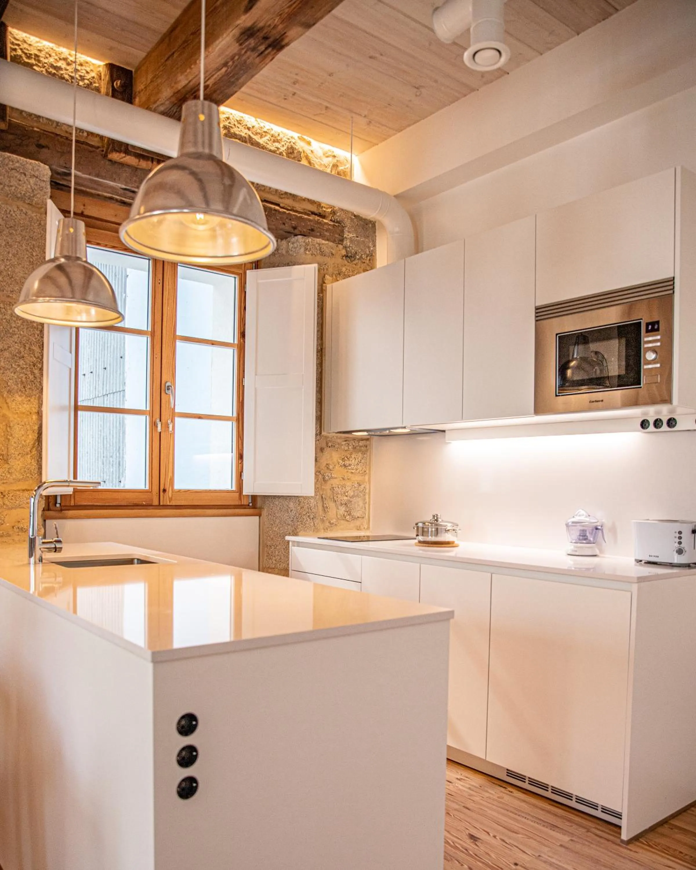 kitchen in La Gallega by Upper Luxury Housing