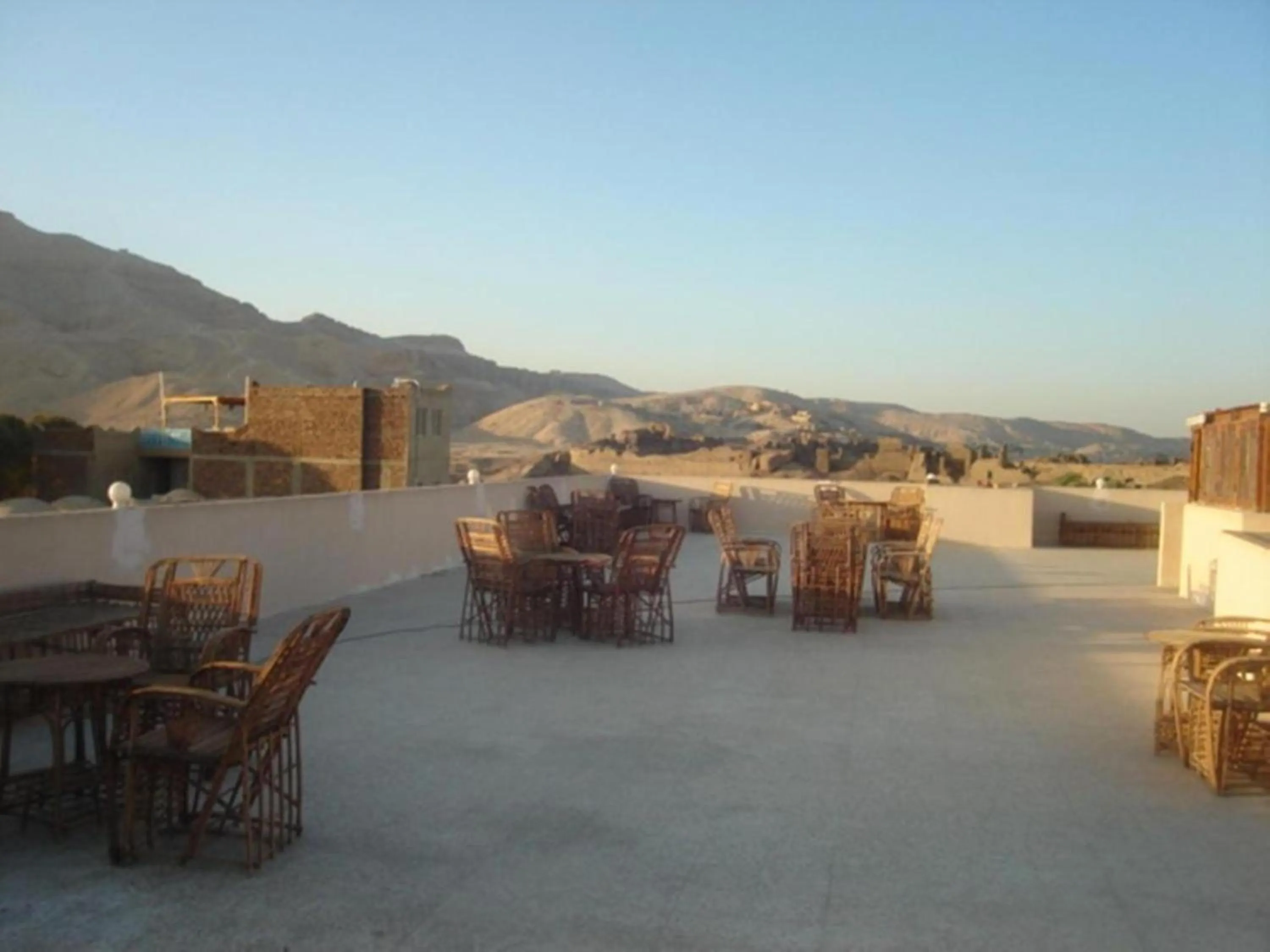 Patio in Rose Guest House