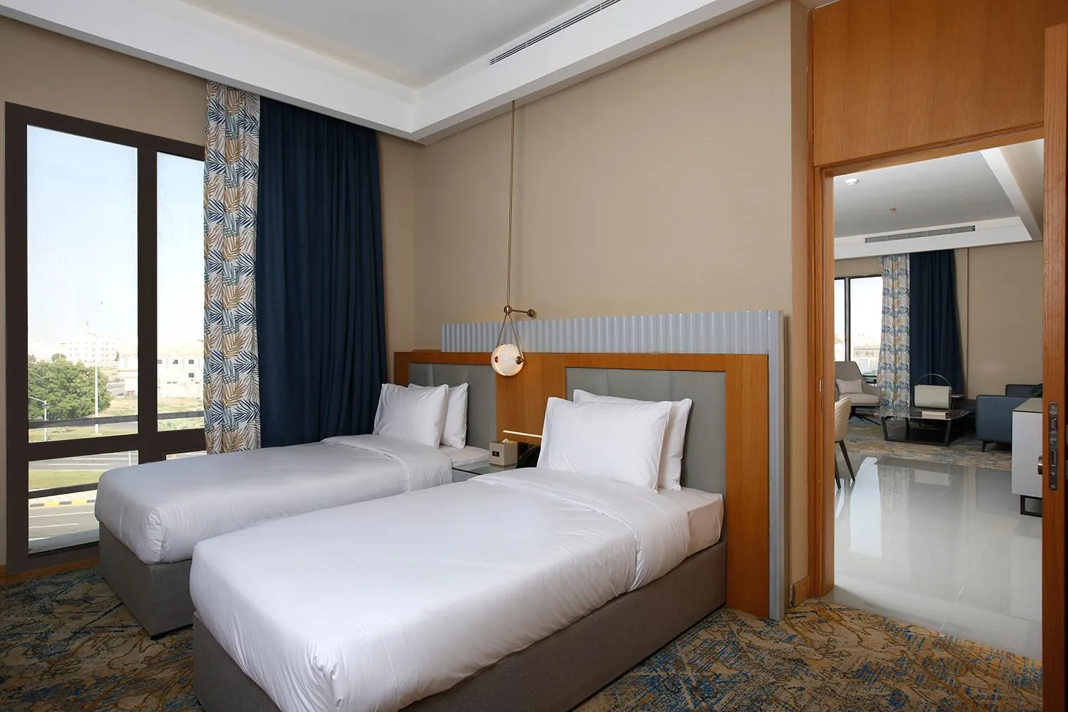 Photo of the whole room, Bed in Grand Plaza Hotel - Jazan