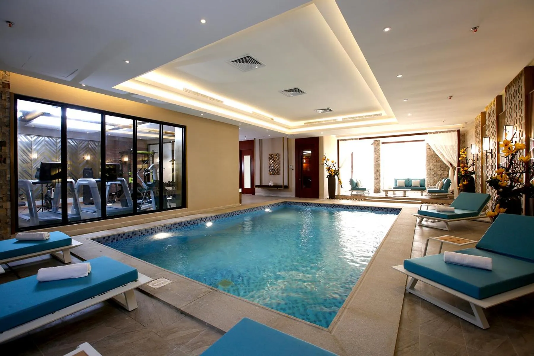 Swimming pool in Grand Plaza Hotel - Jazan