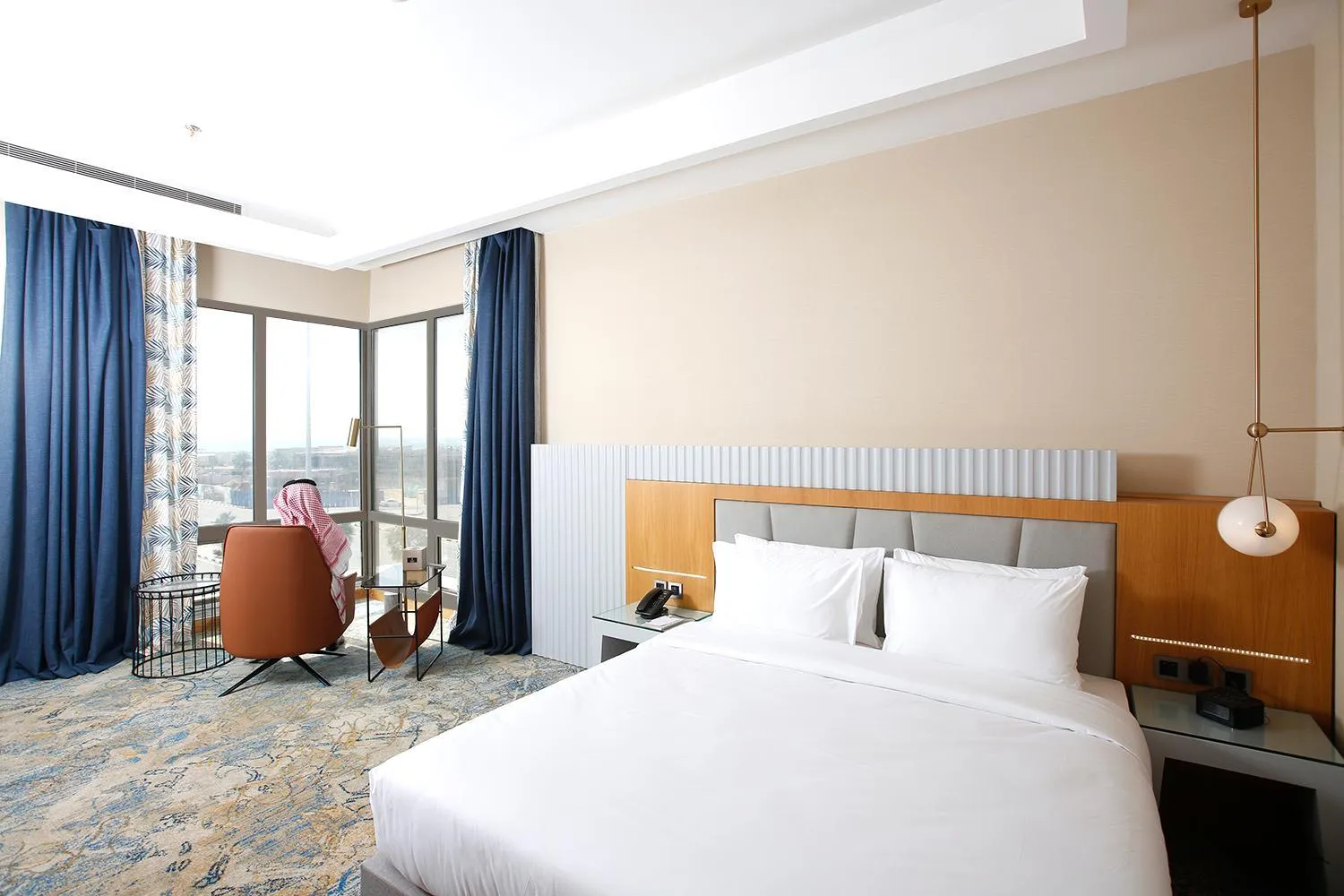 Photo of the whole room, Bed in Grand Plaza Hotel - Jazan